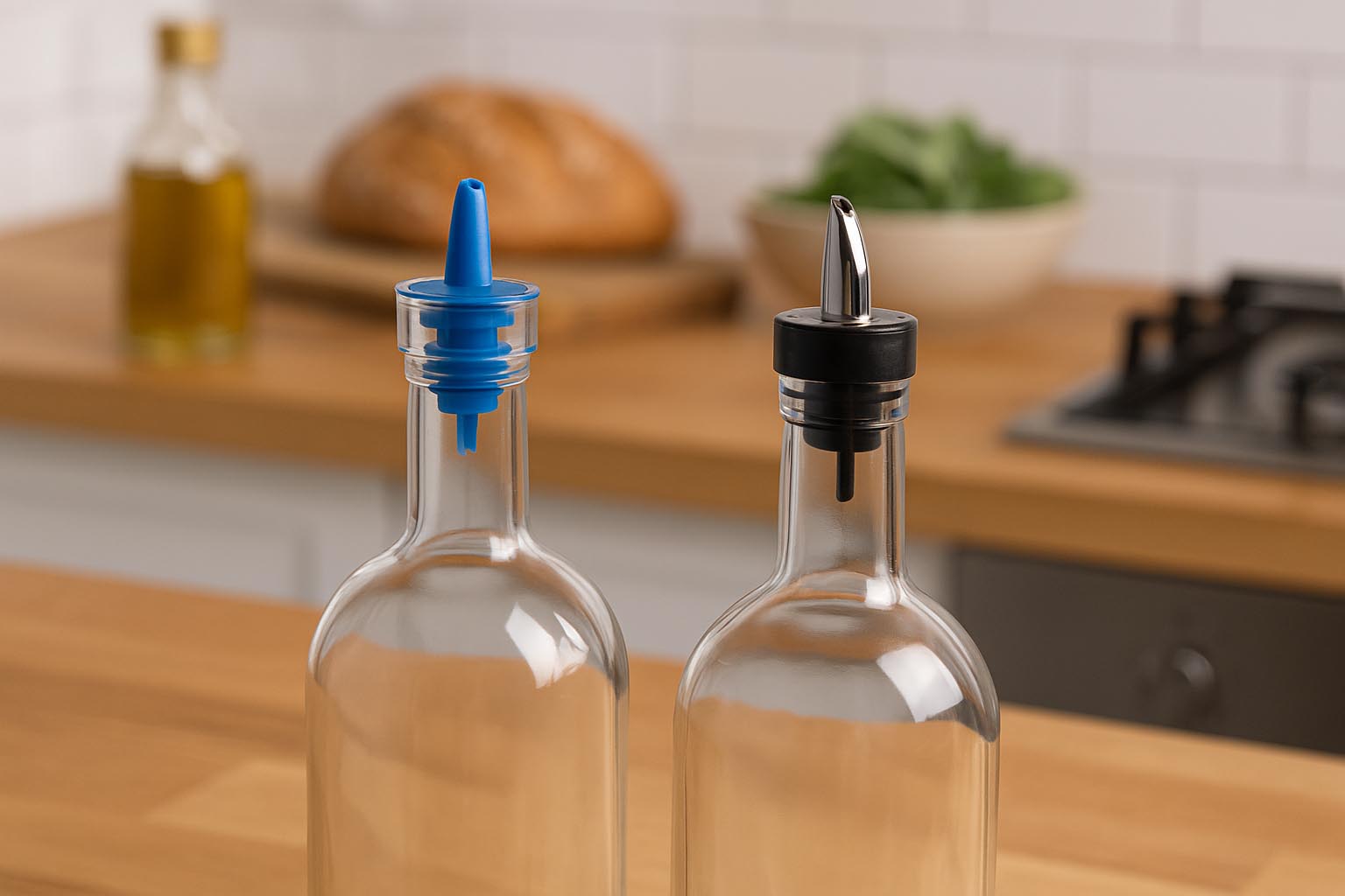 Beccuccio a getto, plastica PE, blu Beccuccio a getto, plastica PE, blu