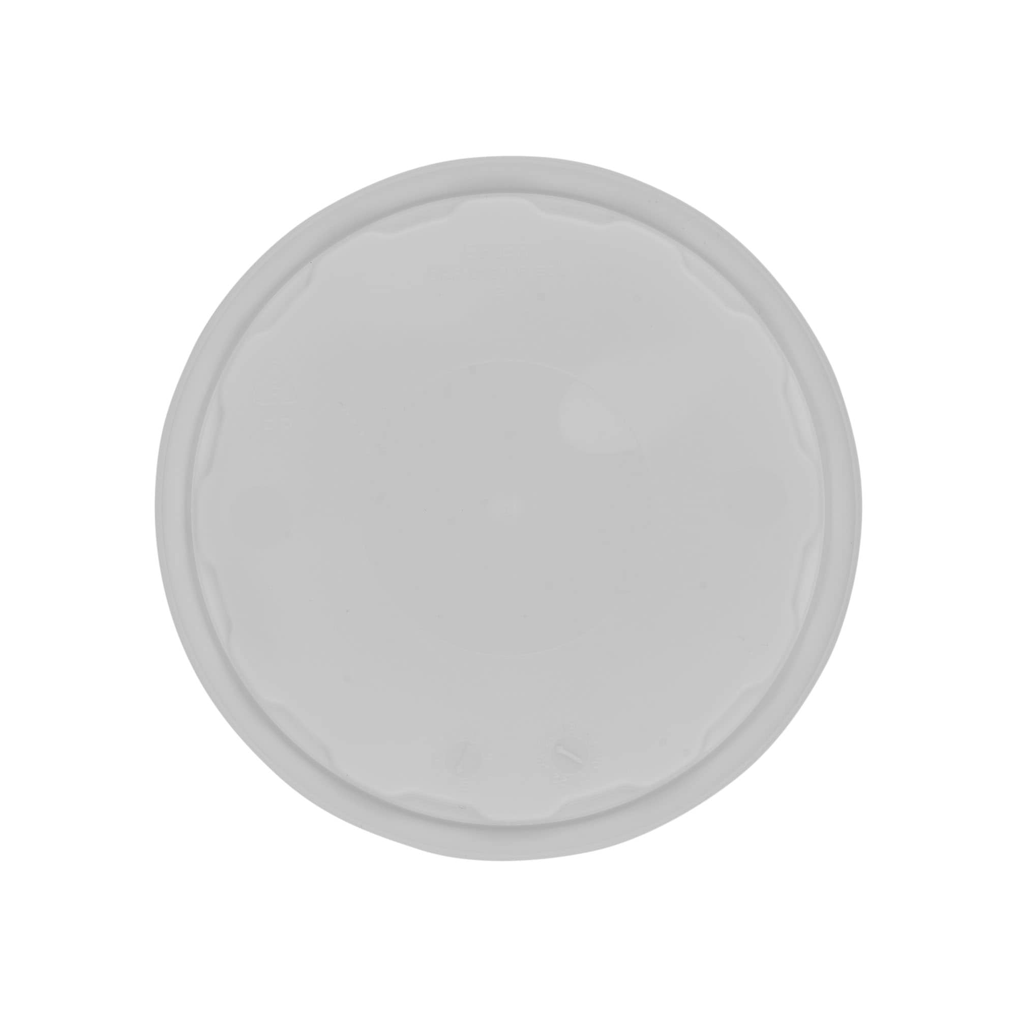Coperchio per secchio da 1 l, plastica PP, bianco