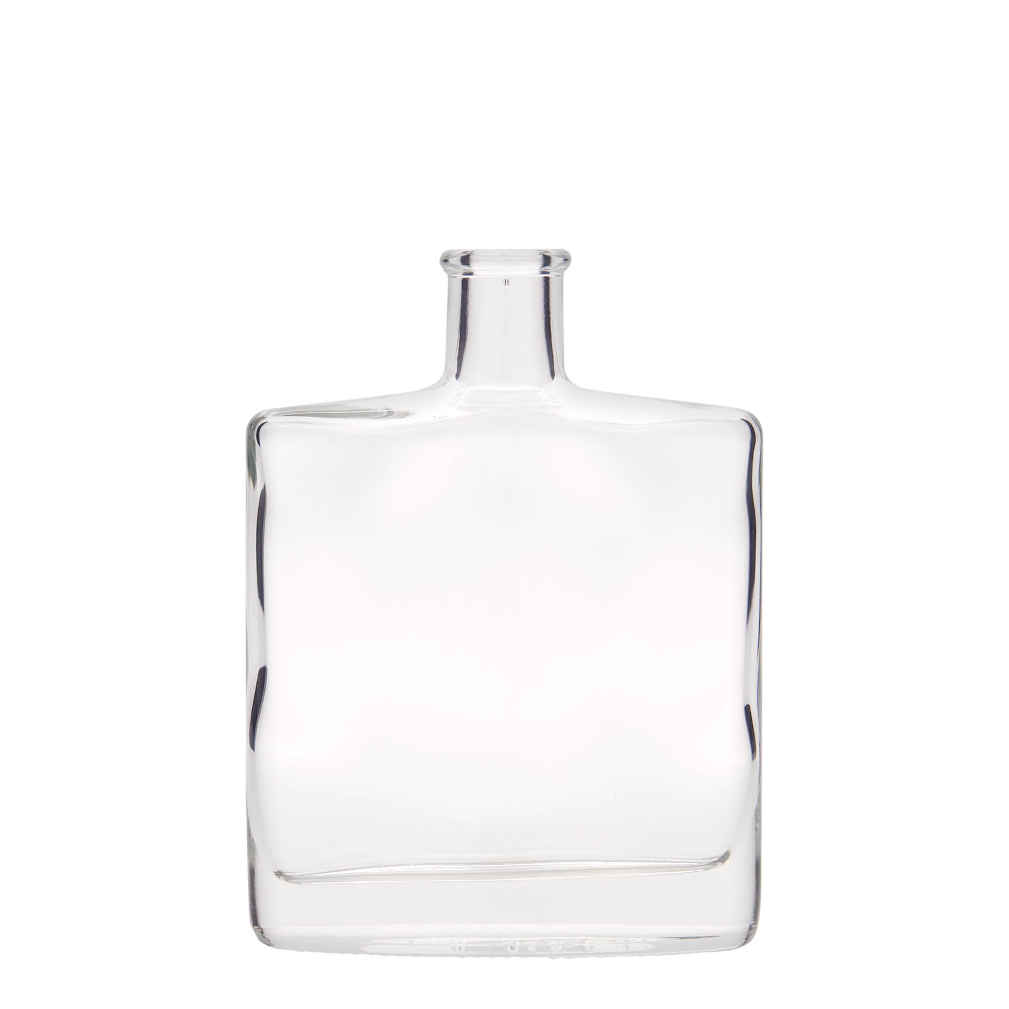 Bottiglia di vetro da 350 ml 'Zorbas', ovale, bocca: sughero