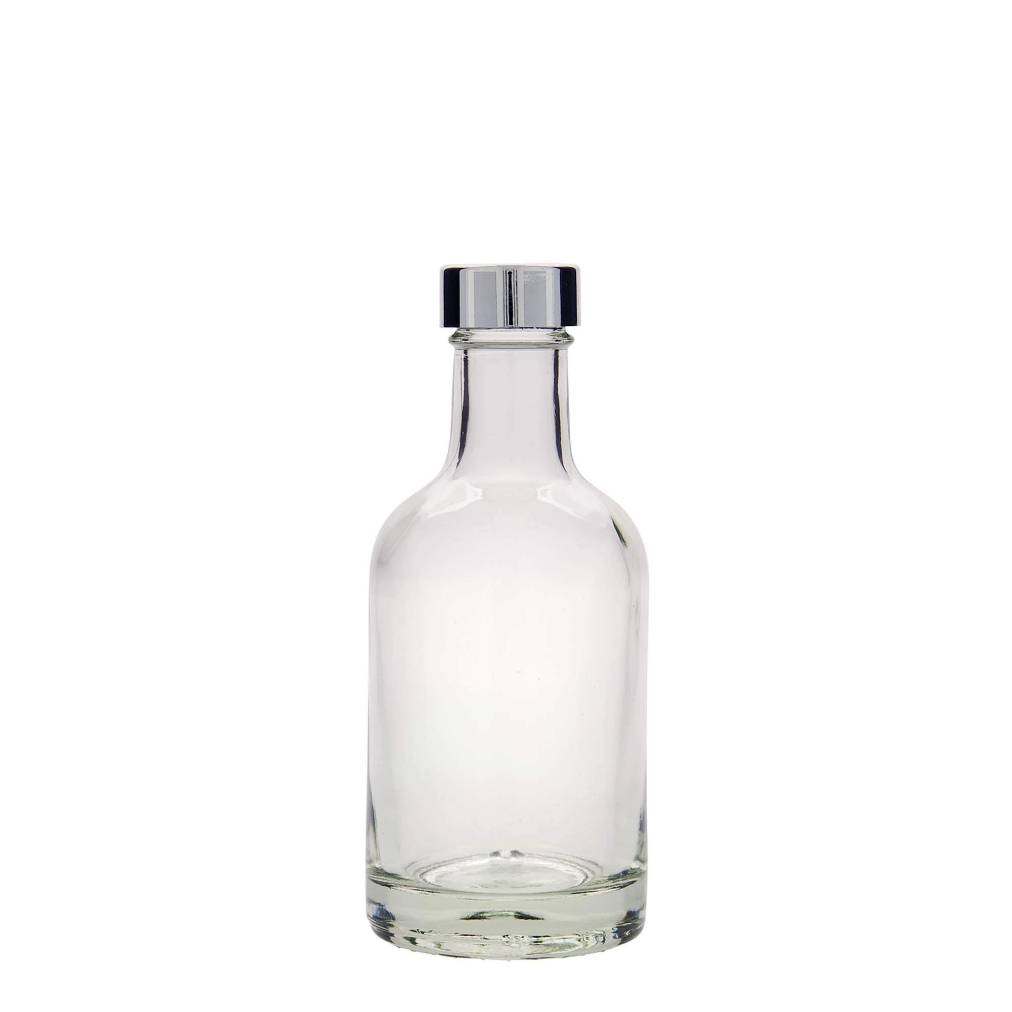 Bottiglia di vetro da 200 ml 'First Class', bocca: GPI 28