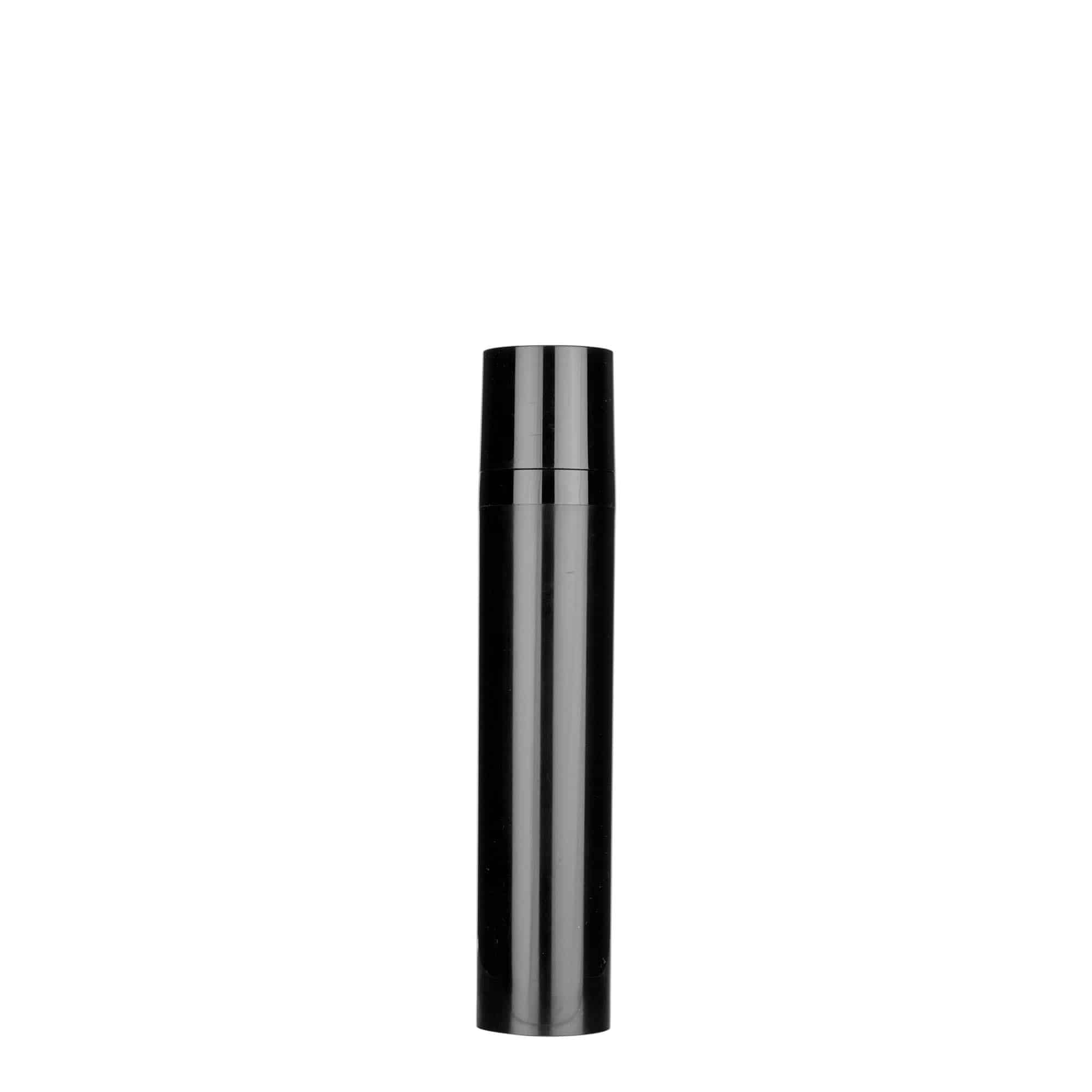 50 ml Dispenser Airless 'Micro', plastica PP, nero