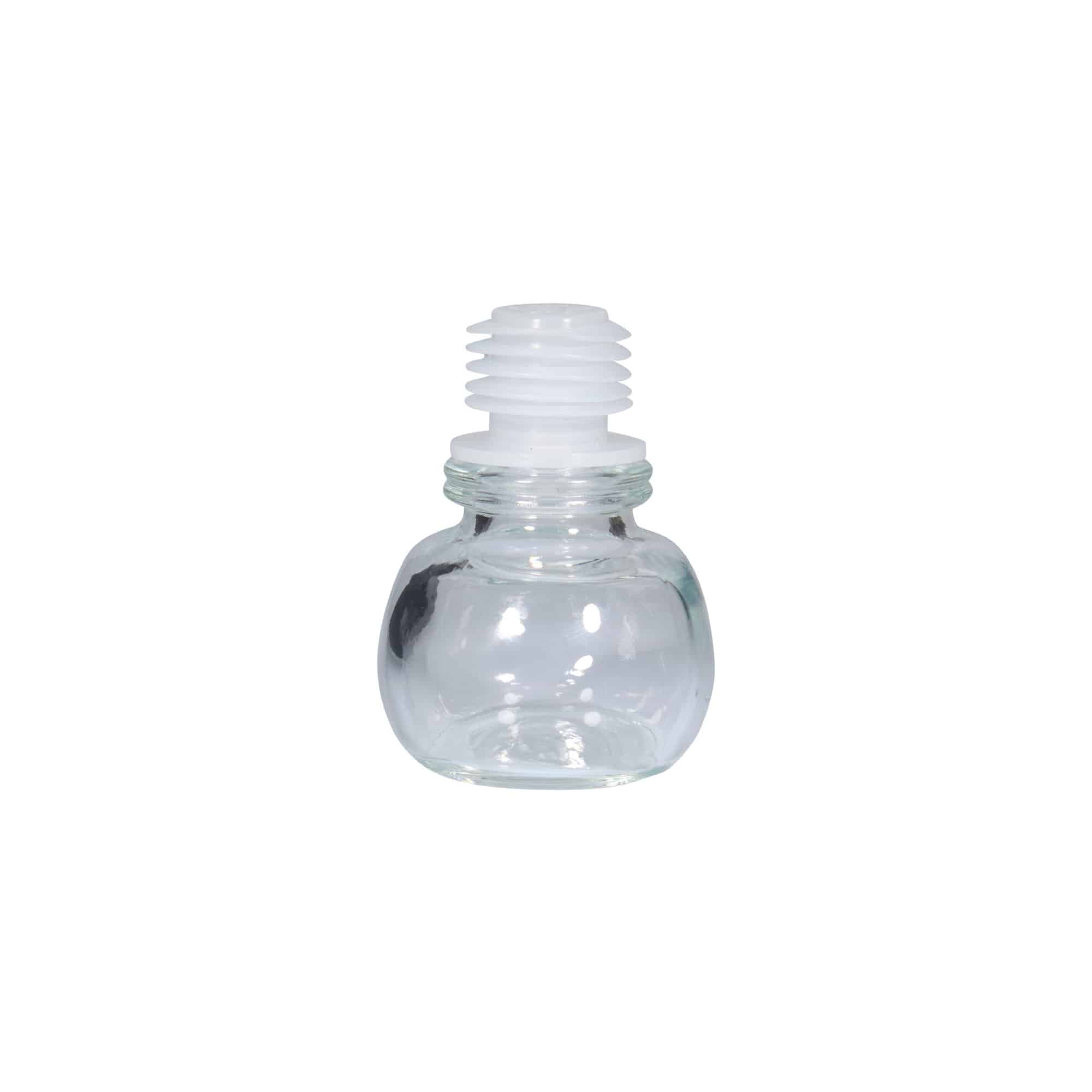 Tappo a vite 19 mm, vetro, per bocca: sughero