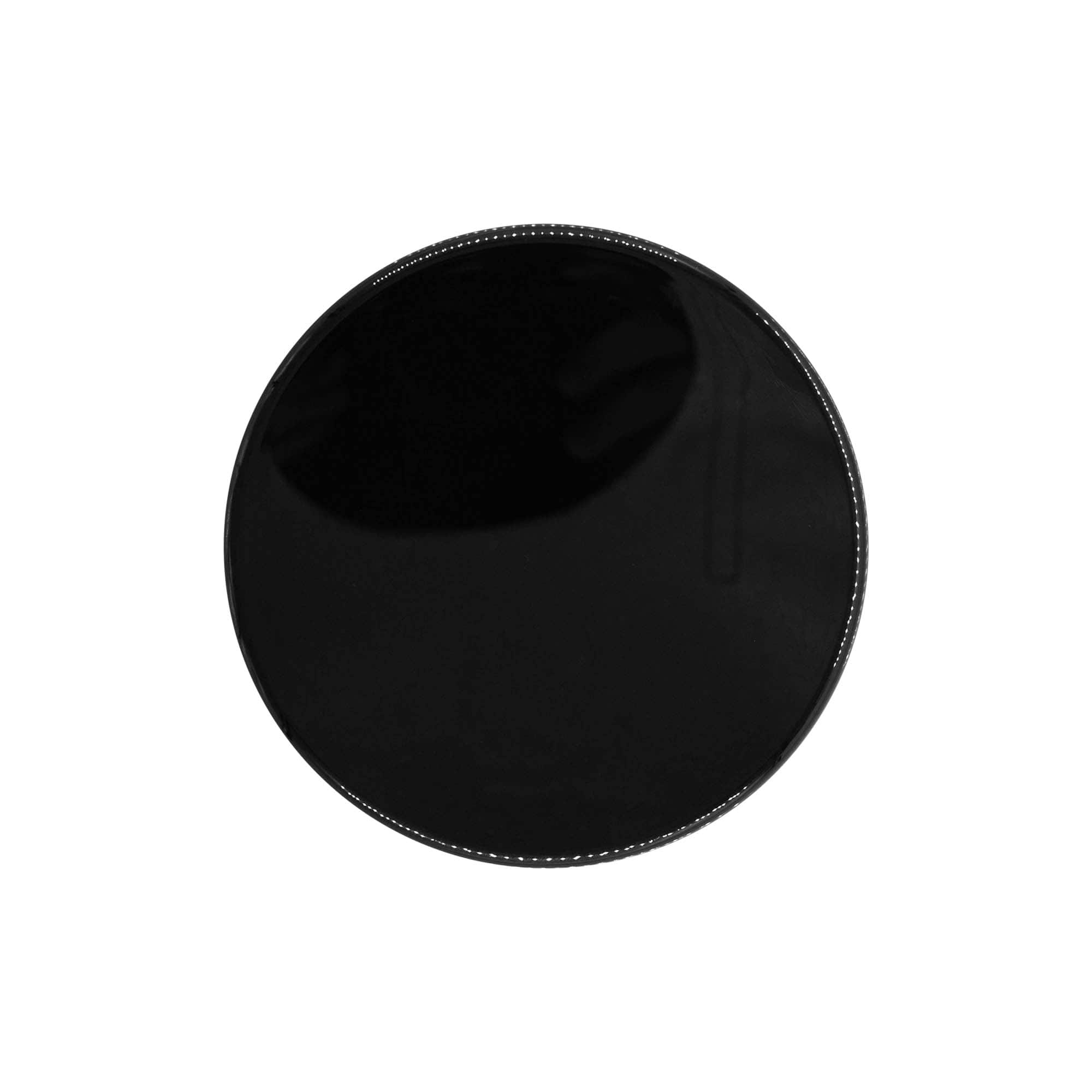 Tappo a vite, plastica PP, nero, per imboccatura: GPI 100/400