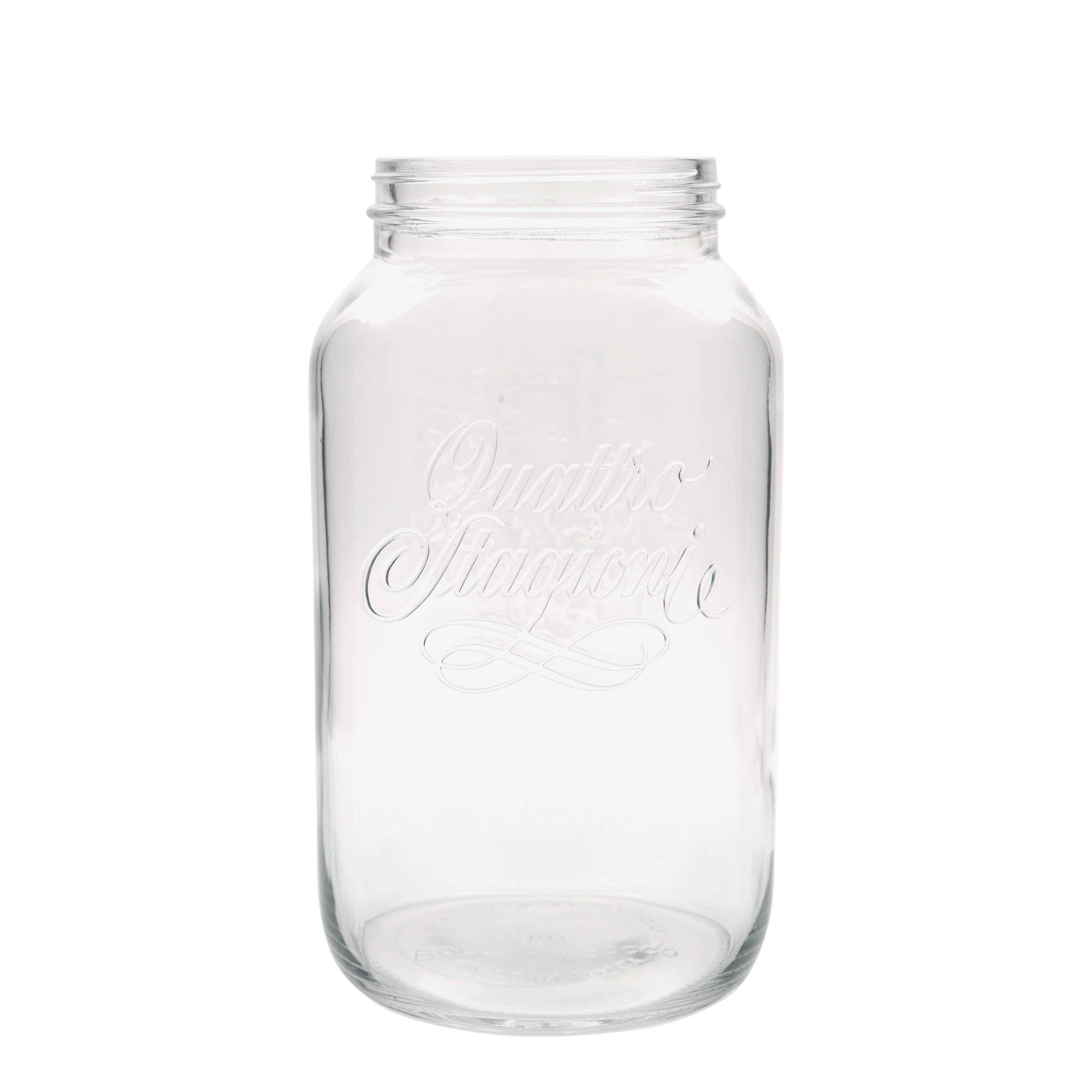 Vetro da 3.800 ml 'Quattro Stagioni', bocca: chiusura a vite Vetro da 3.800 ml 'Quattro Stagioni', bocca: chiusura a vite