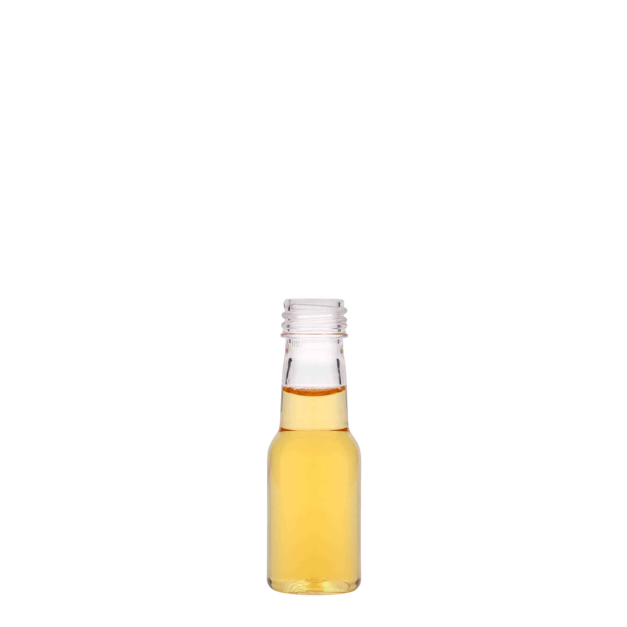 20 ml Bottiglietta PET 'Theo', plastica, imboccatura: PP 18