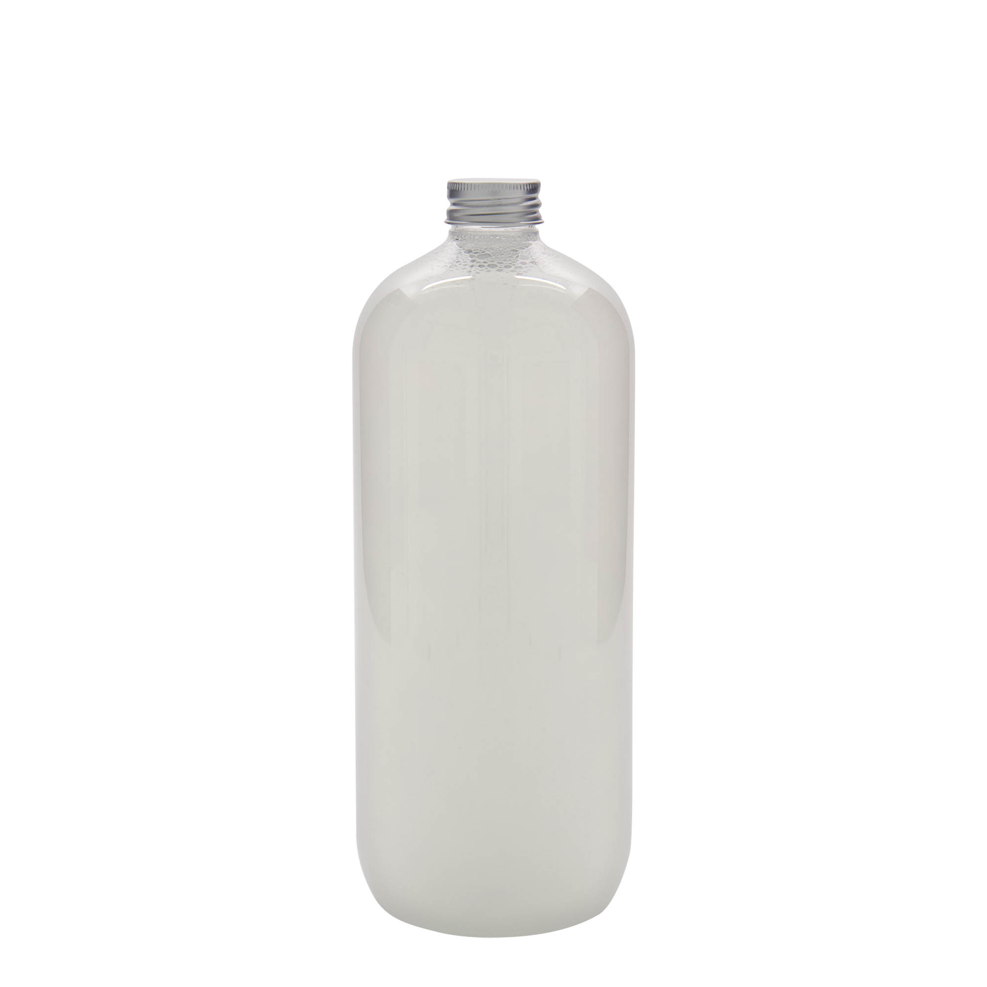 Bottiglia PET da 1.000 ml 'Boston', plastica, bocca: 28/410 Bottiglia PET da 1.000 ml 'Boston', plastica, bocca: 28/410