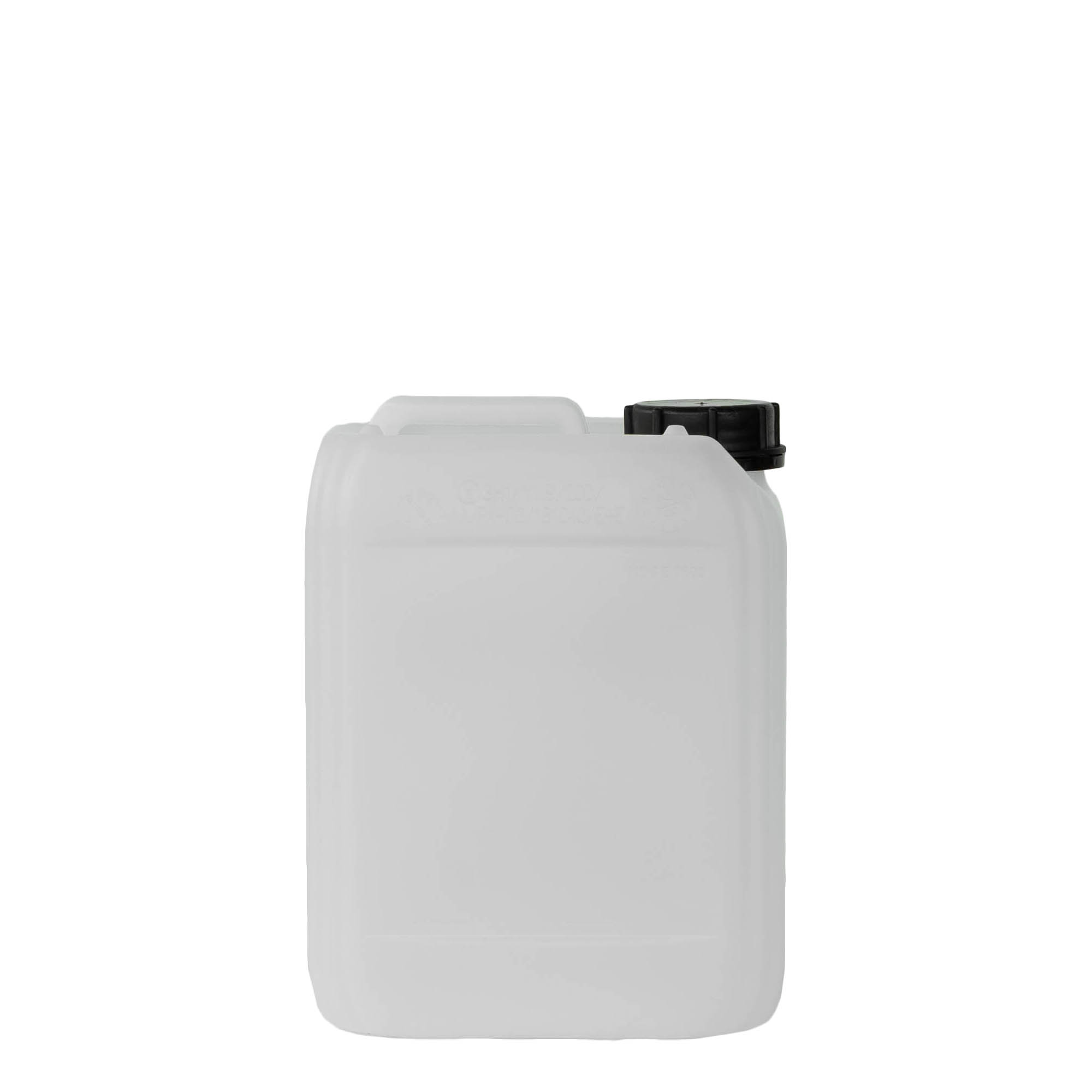 5 l tanica, rettangolare, plastica HDPE, naturale, bocca: ND 55 5 l tanica, rettangolare, plastica HDPE, naturale, bocca: ND 55