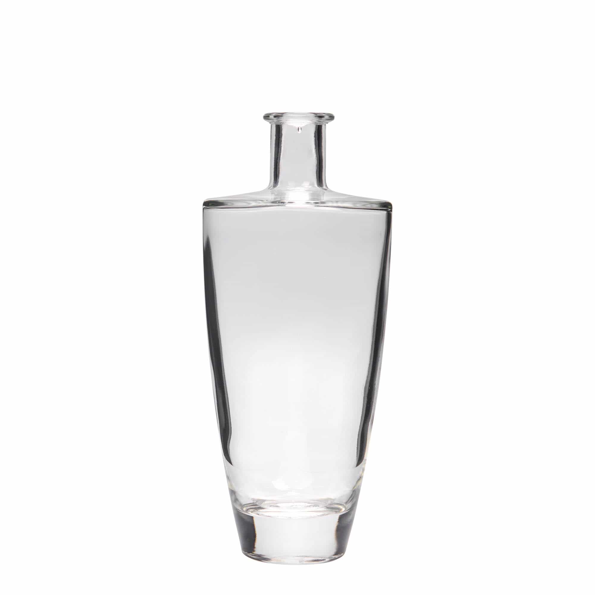 500 ml Bottiglia di vetro 'Vanessa', ovale, imboccatura: fascetta 500 ml Bottiglia di vetro 'Vanessa', ovale, imboccatura: fascetta