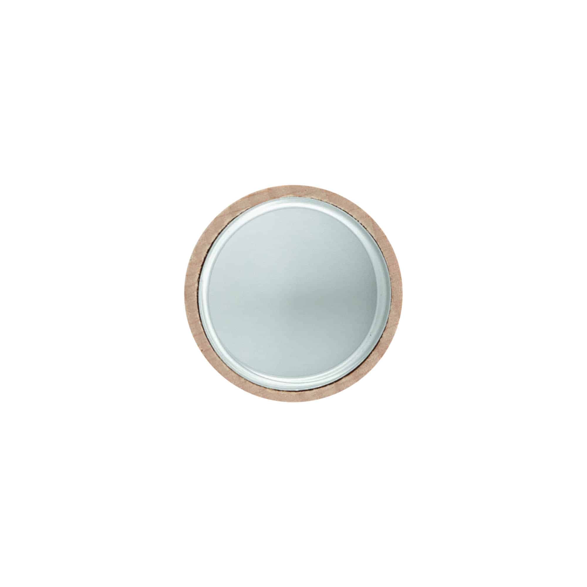 Tappo a vite, in legno, beige, per imboccatura: GPI 28/400