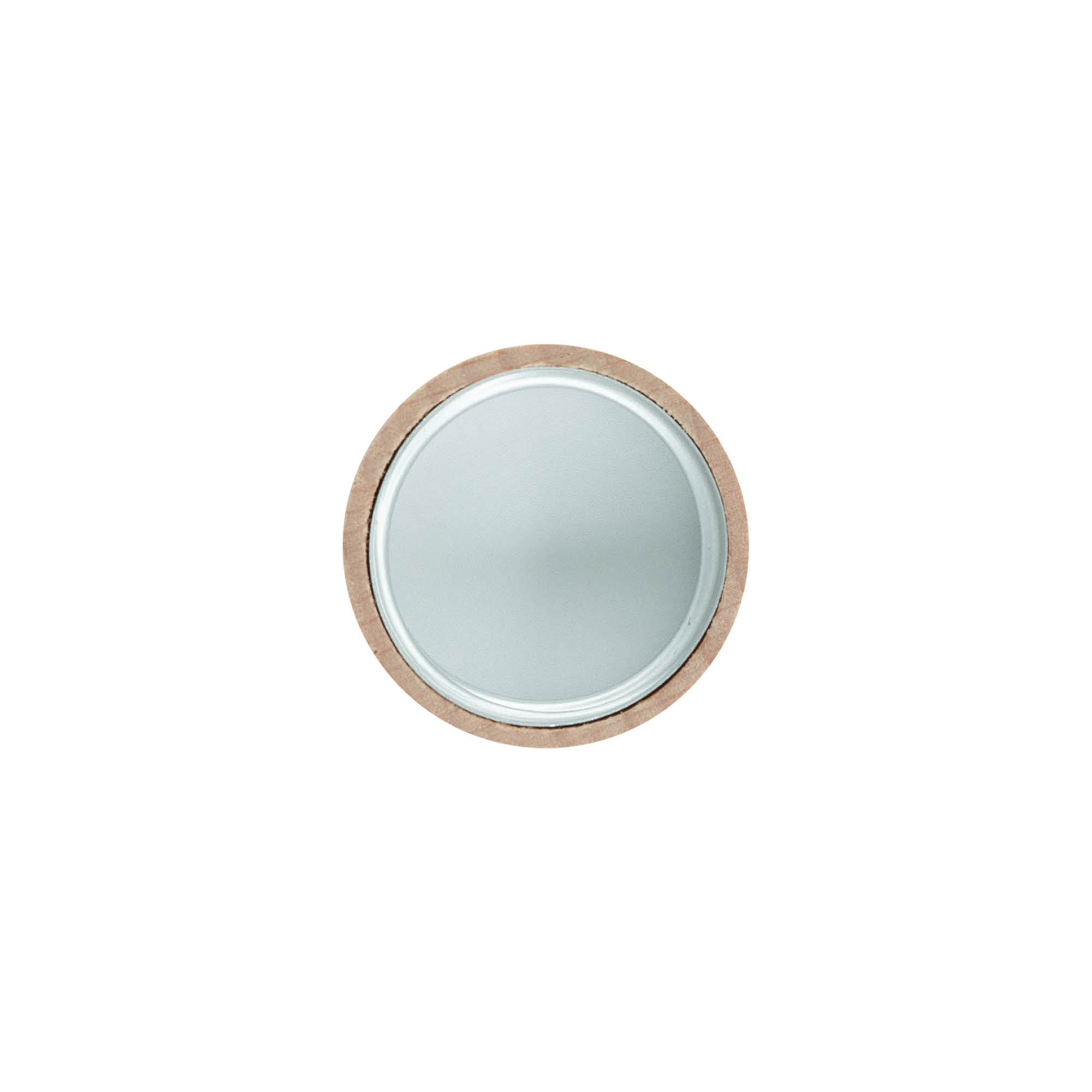 Tappo a vite, legno, beige, per bocca: GPI 28/400