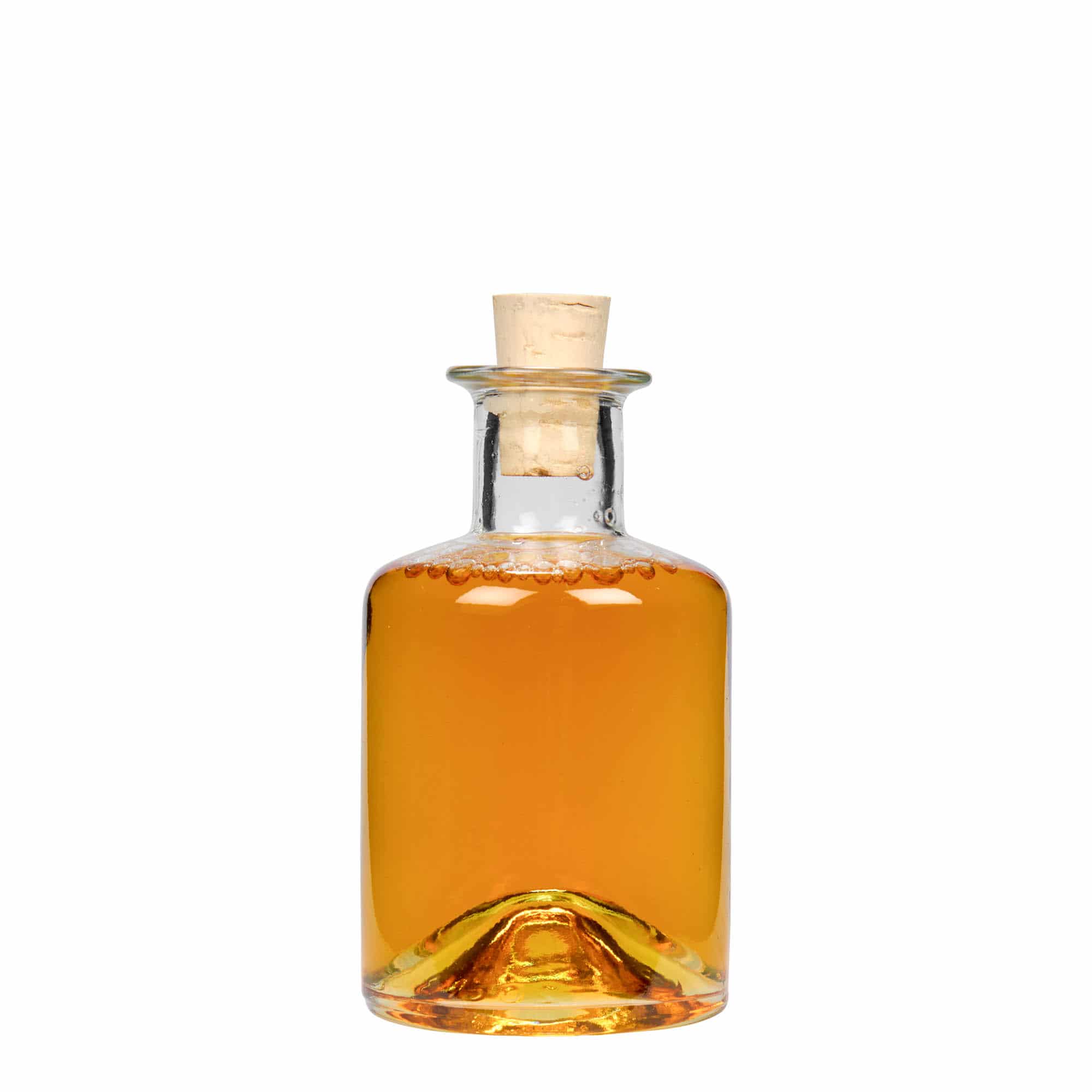 200 ml Bottiglia da farmacia, vetro, imboccatura: fascetta