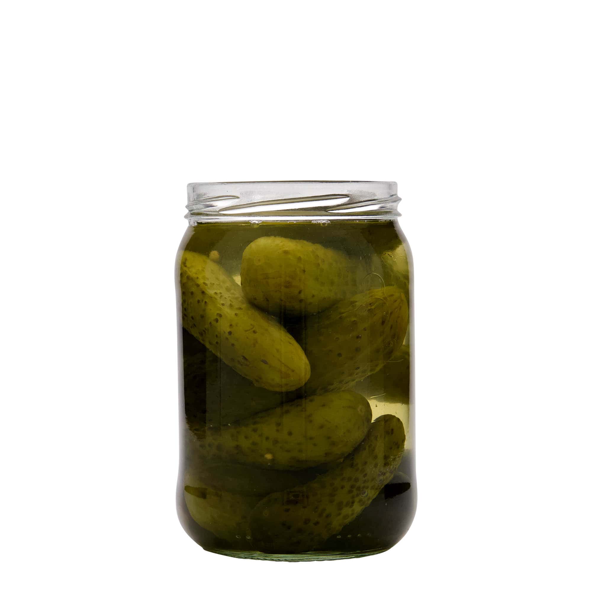 Barattolo in vetro da 630 ml, bocca: Twist-Off (TO 82)