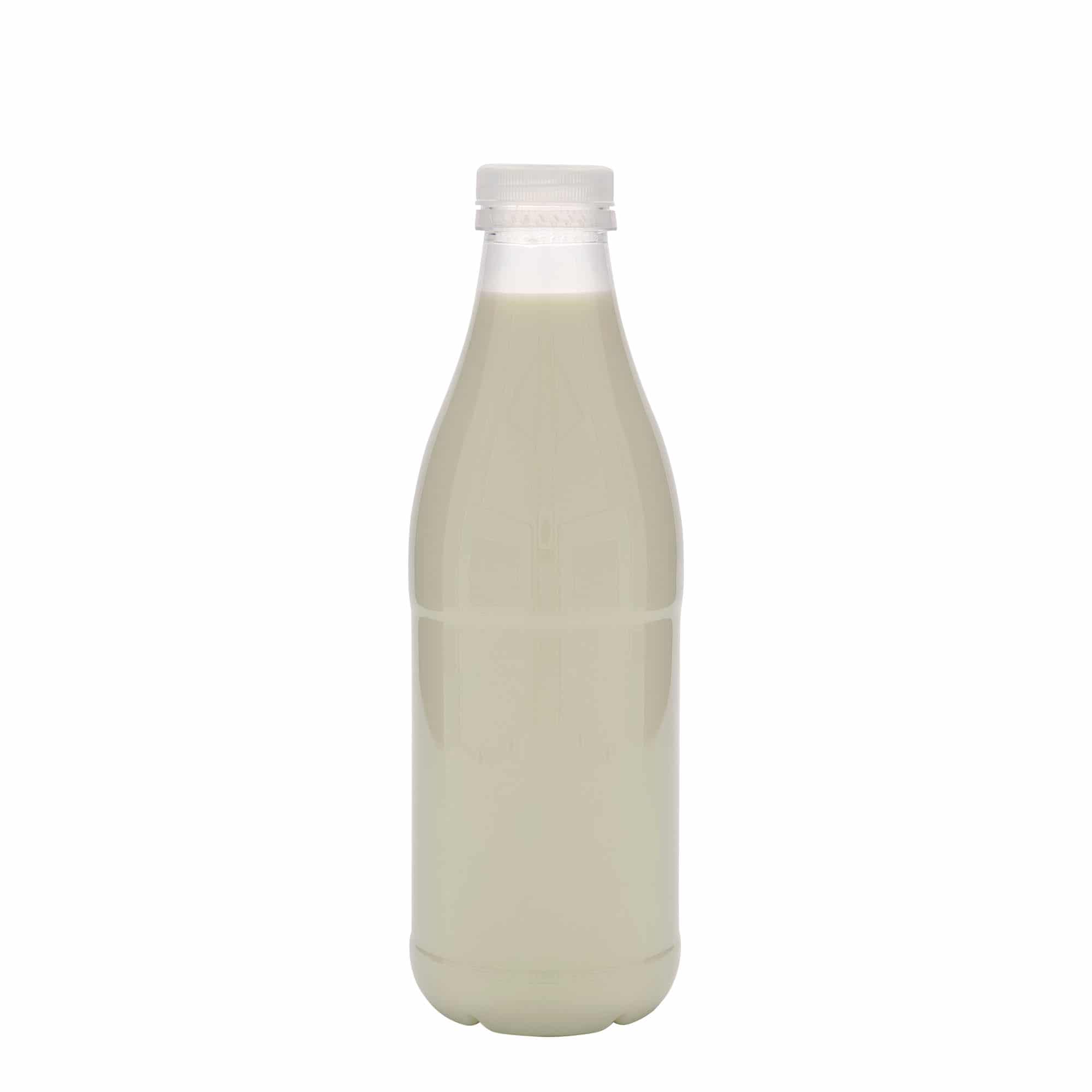 1.000 ml Bottiglia PET 'Milk and Juice', plastica, imboccatura: 38 mm