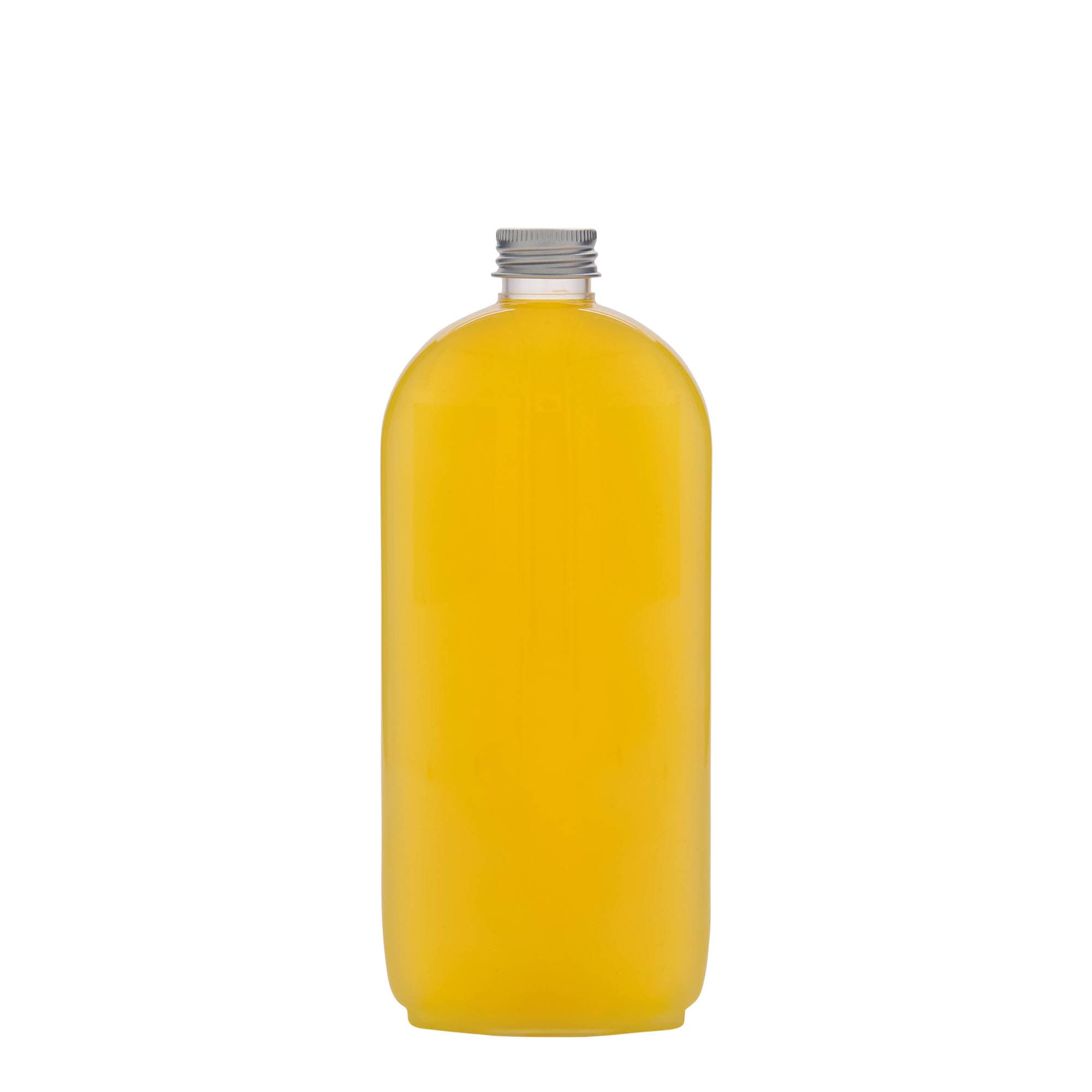 Bottiglia PET da 500 ml 'Iris', ovale, plastica, bocca: 24/410