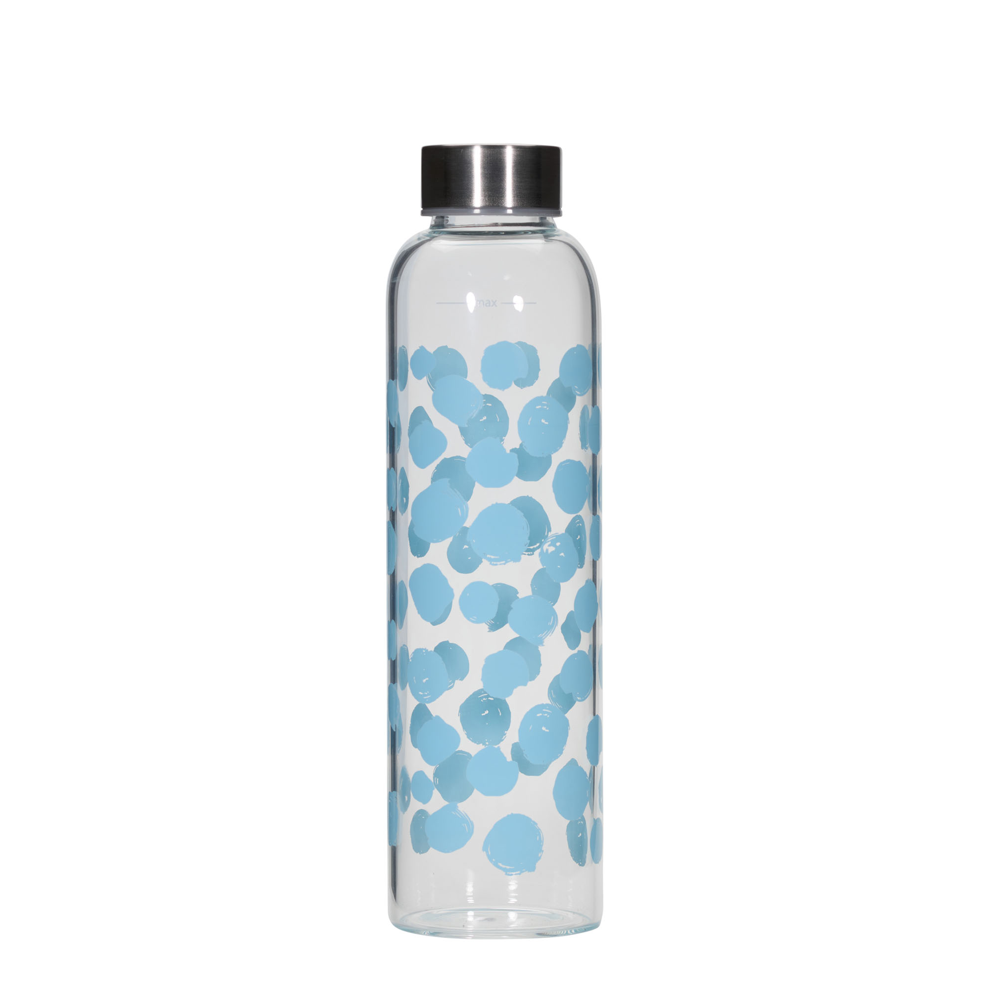 Borraccia da 500 ml 'Perseus - Punti Blu', bocca: chiusura a vite