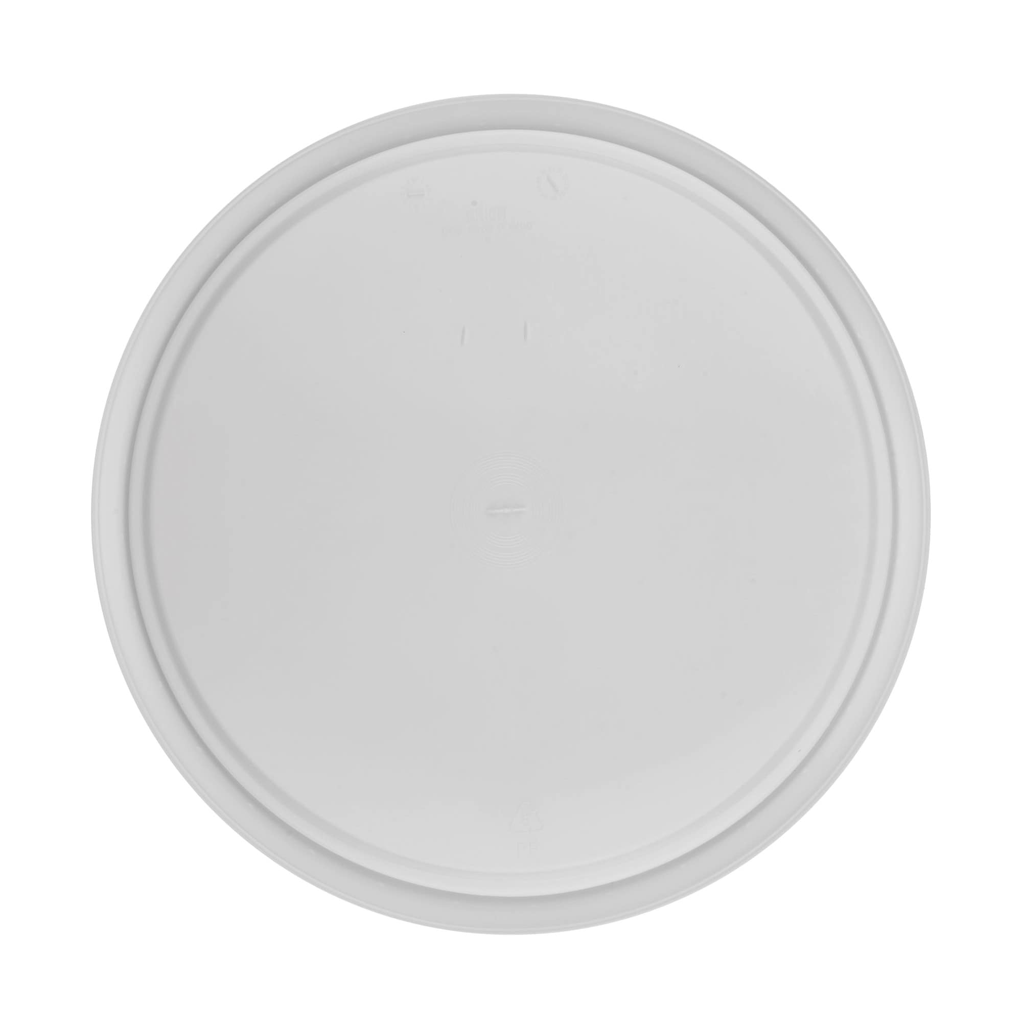 Coperchio per secchio da 30 l, plastica PP, bianco