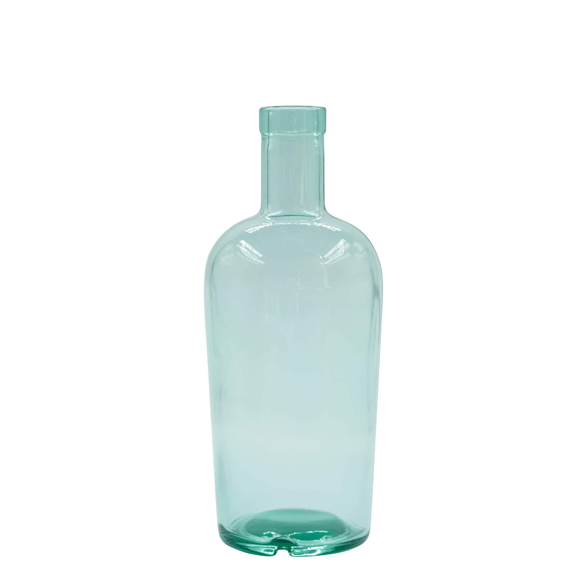 Bottiglia di vetro da 700 ml 'Teo Light', bocca: sughero