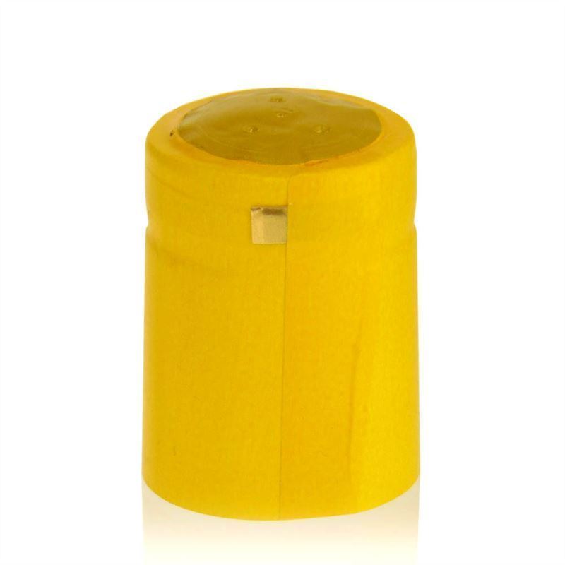 Capsula termoretraibile 32x41, plastica PVC, giallo