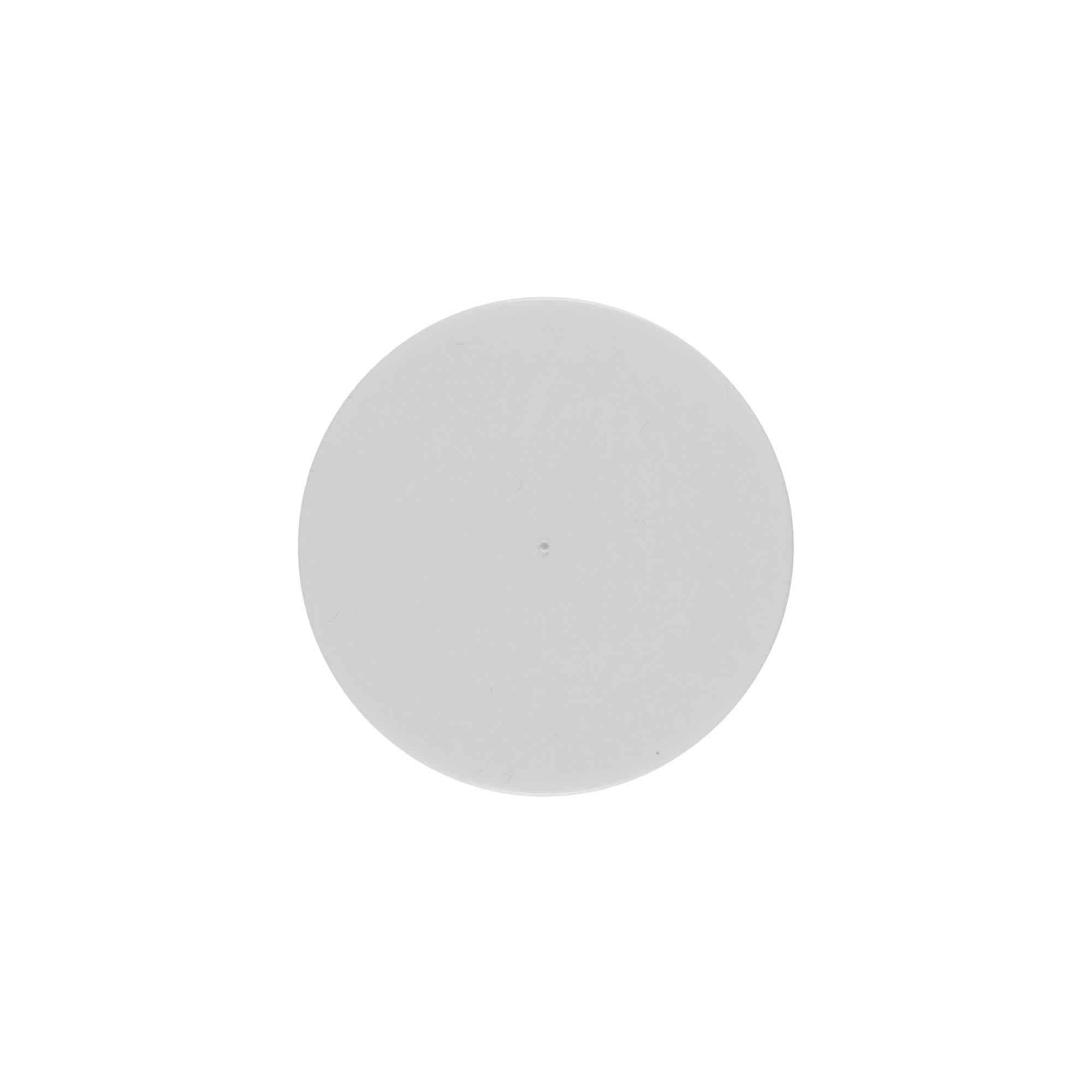 Disco di copertura per 30 ml 'Bianca', plastica PP, bianco Disco di copertura per 30 ml 'Bianca', plastica PP, bianco