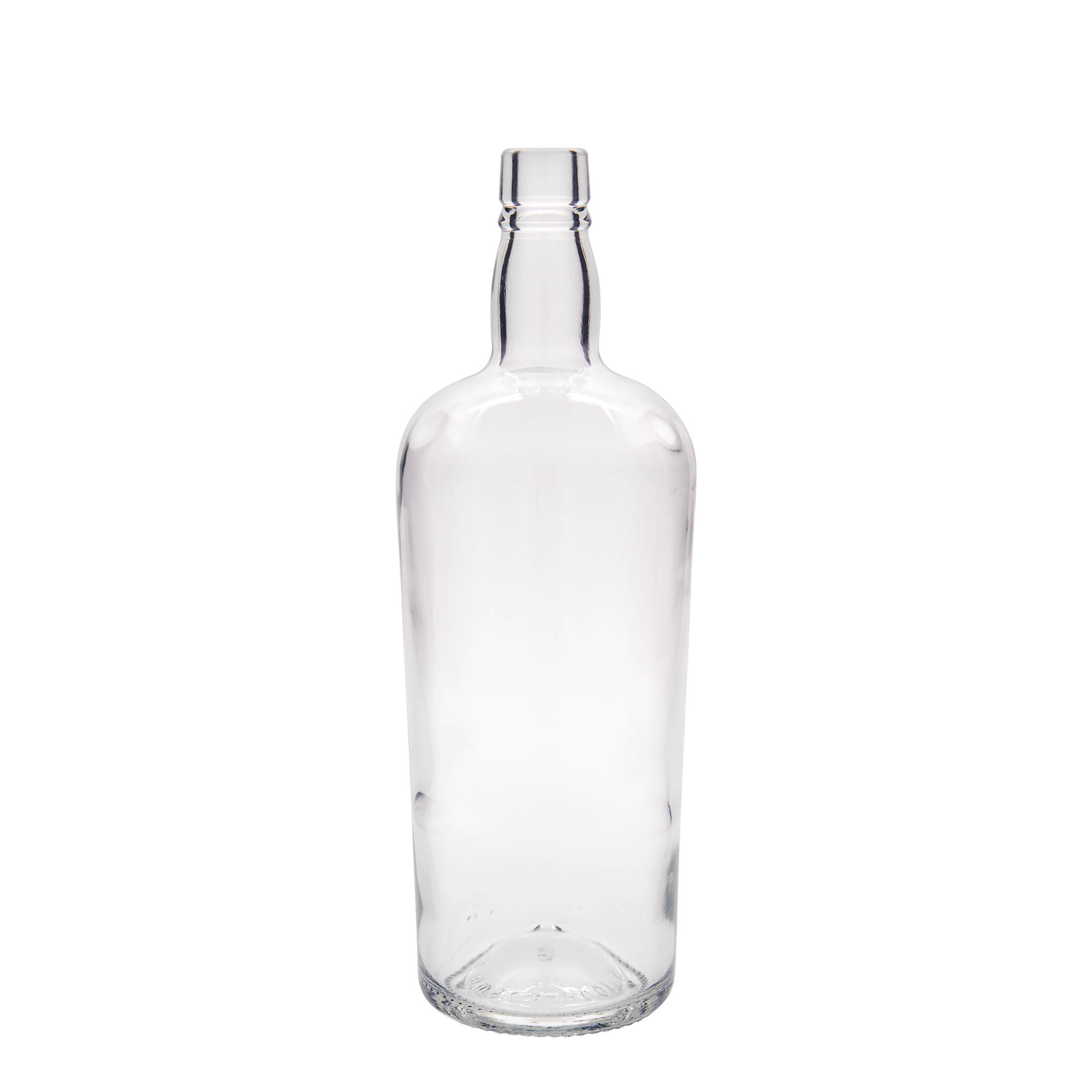 Bottiglia di vetro da 1000 ml 'Edinburgh', bocca: tappo in sughero Bottiglia di vetro da 1000 ml 'Edinburgh', bocca: tappo in sughero