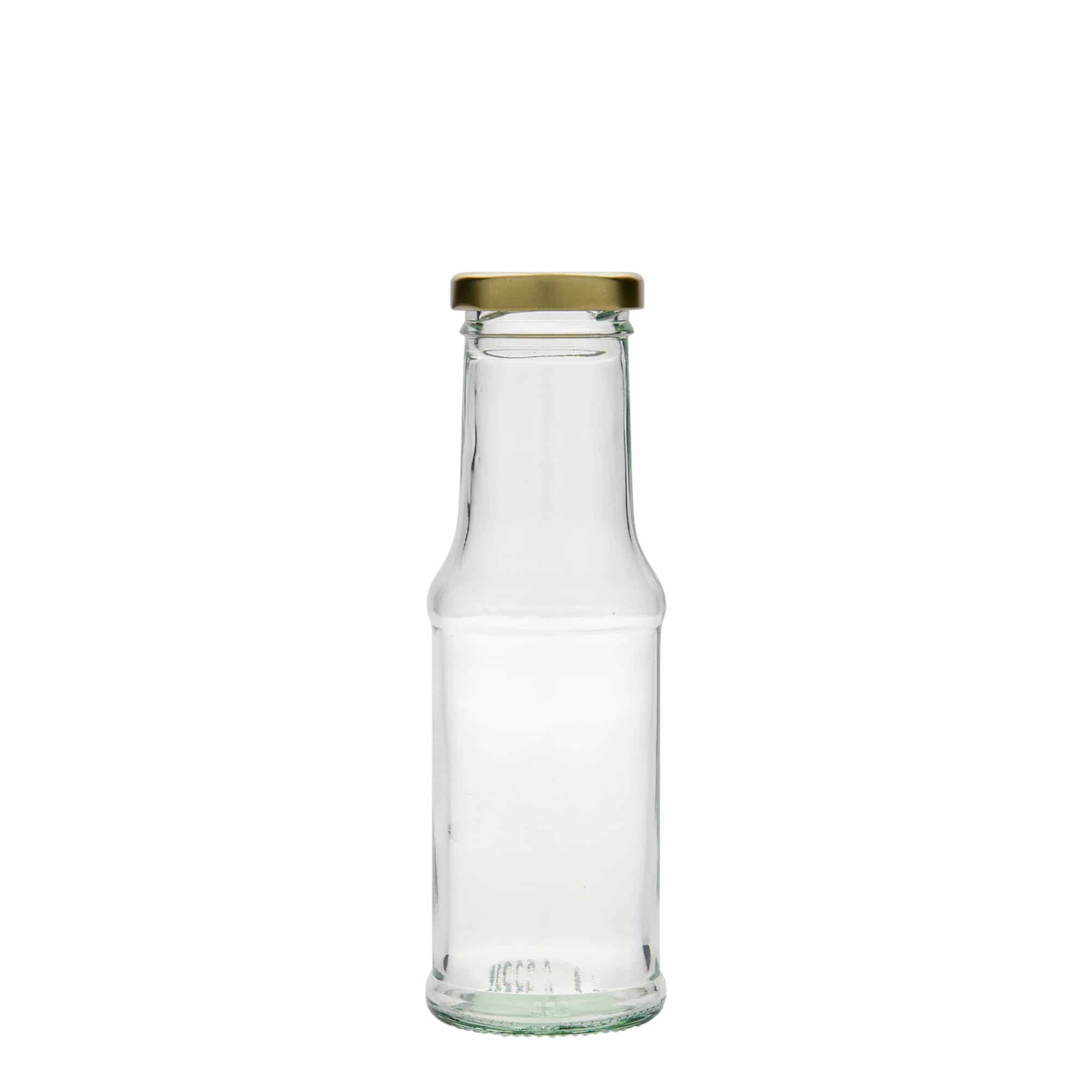 200 ml Bottiglia per salsa, vetro, imboccatura: Twist-Off (TO 43)