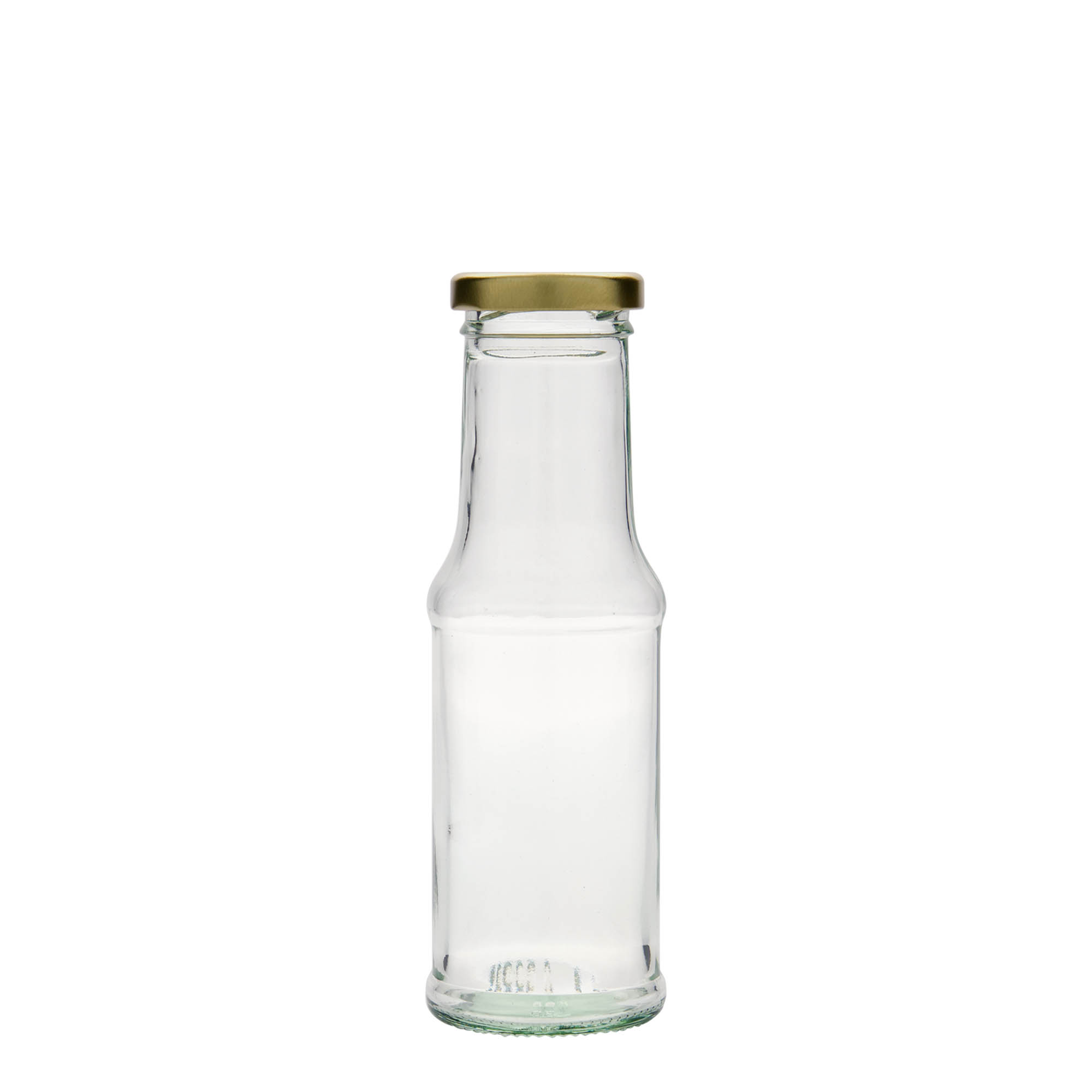Bottiglia per salsa da 200 ml, vetro, bocca: Twist-Off (TO 43)