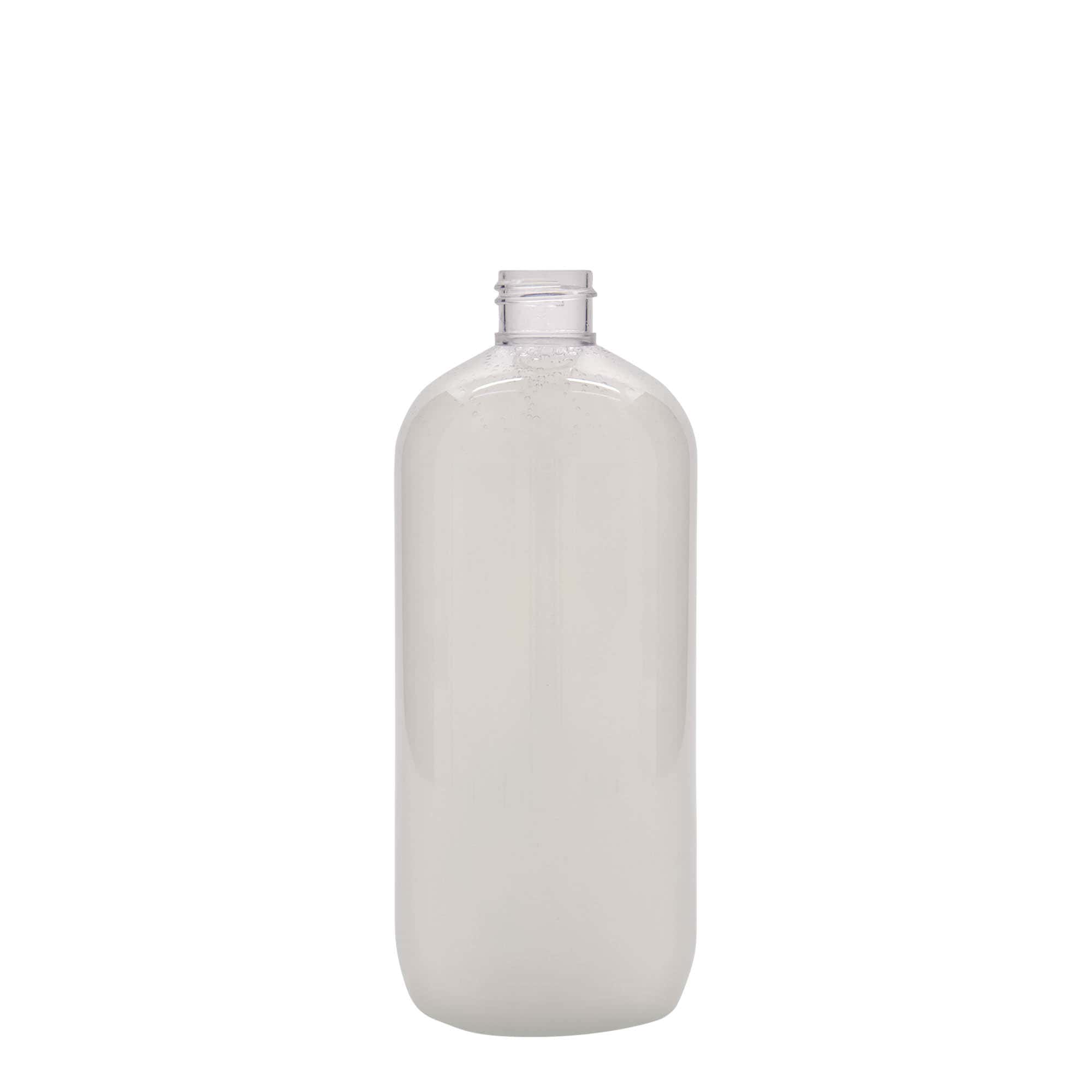 Bottiglia PET da 500 ml 'Boston', plastica, bocca: 24/410 Bottiglia PET da 500 ml 'Boston', plastica, bocca: 24/410