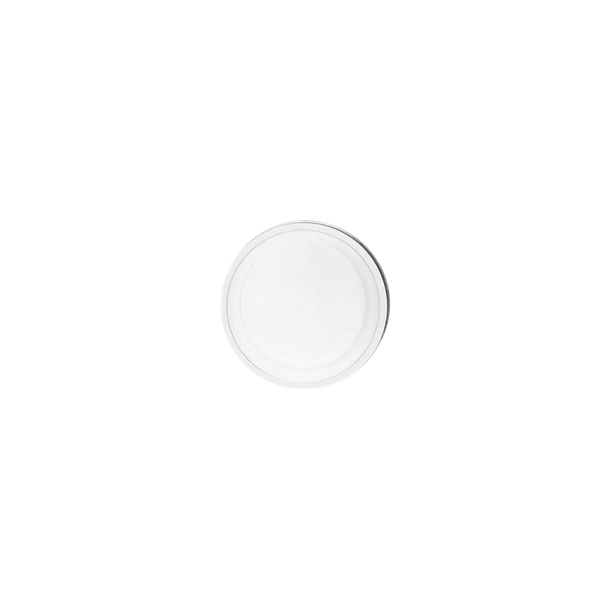 Dispenser a pompa Airless 'Nano', plastica PP, bianco