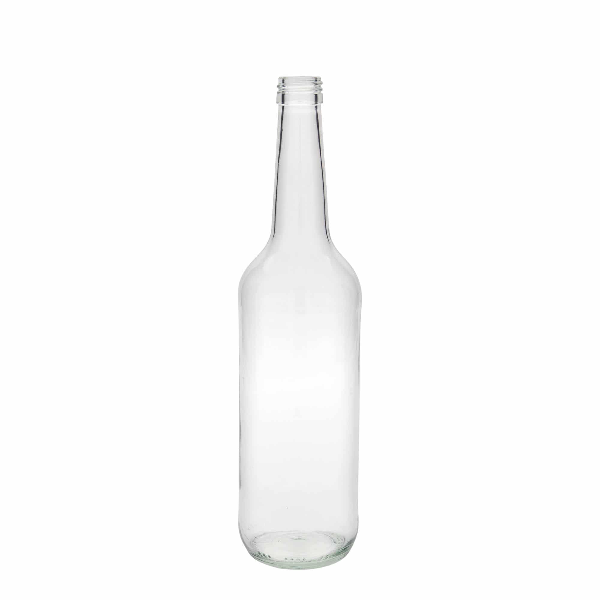 700 ml Bottiglia di vetro a collo dritto, imboccatura: PP 28 700 ml Bottiglia di vetro a collo dritto, imboccatura: PP 28