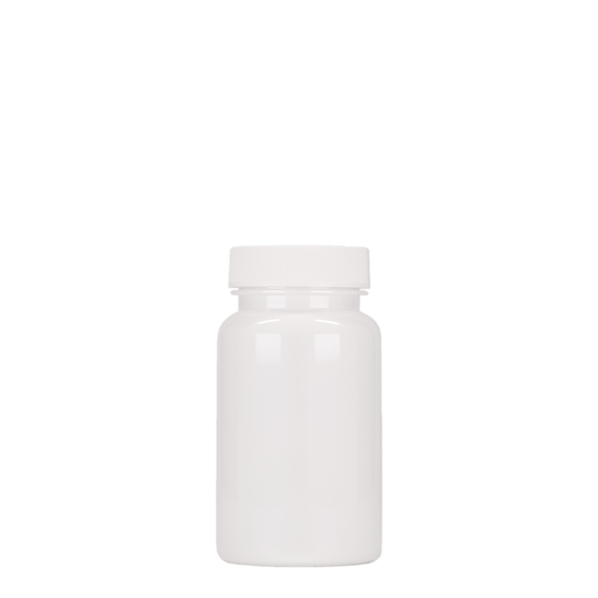 100 ml contenitore PET, plastica, bianco, bocca: 38/400 100 ml contenitore PET, plastica, bianco, bocca: 38/400
