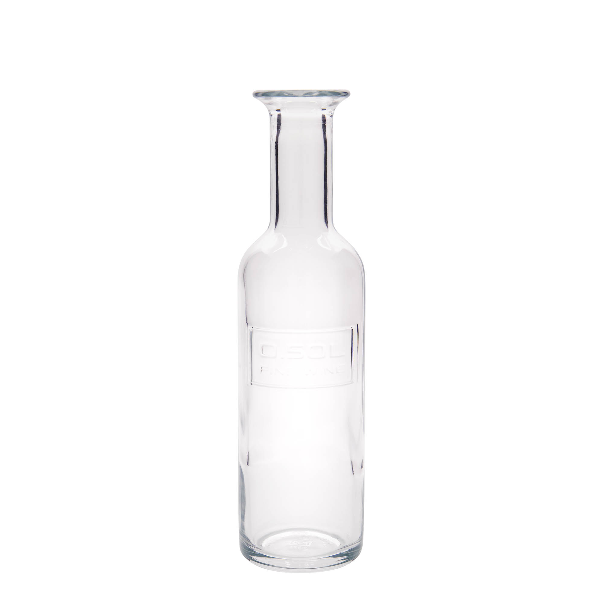 Bottiglia di vetro da 500 ml 'Optima Fine Wine', bocca: sughero Bottiglia di vetro da 500 ml 'Optima Fine Wine', bocca: sughero