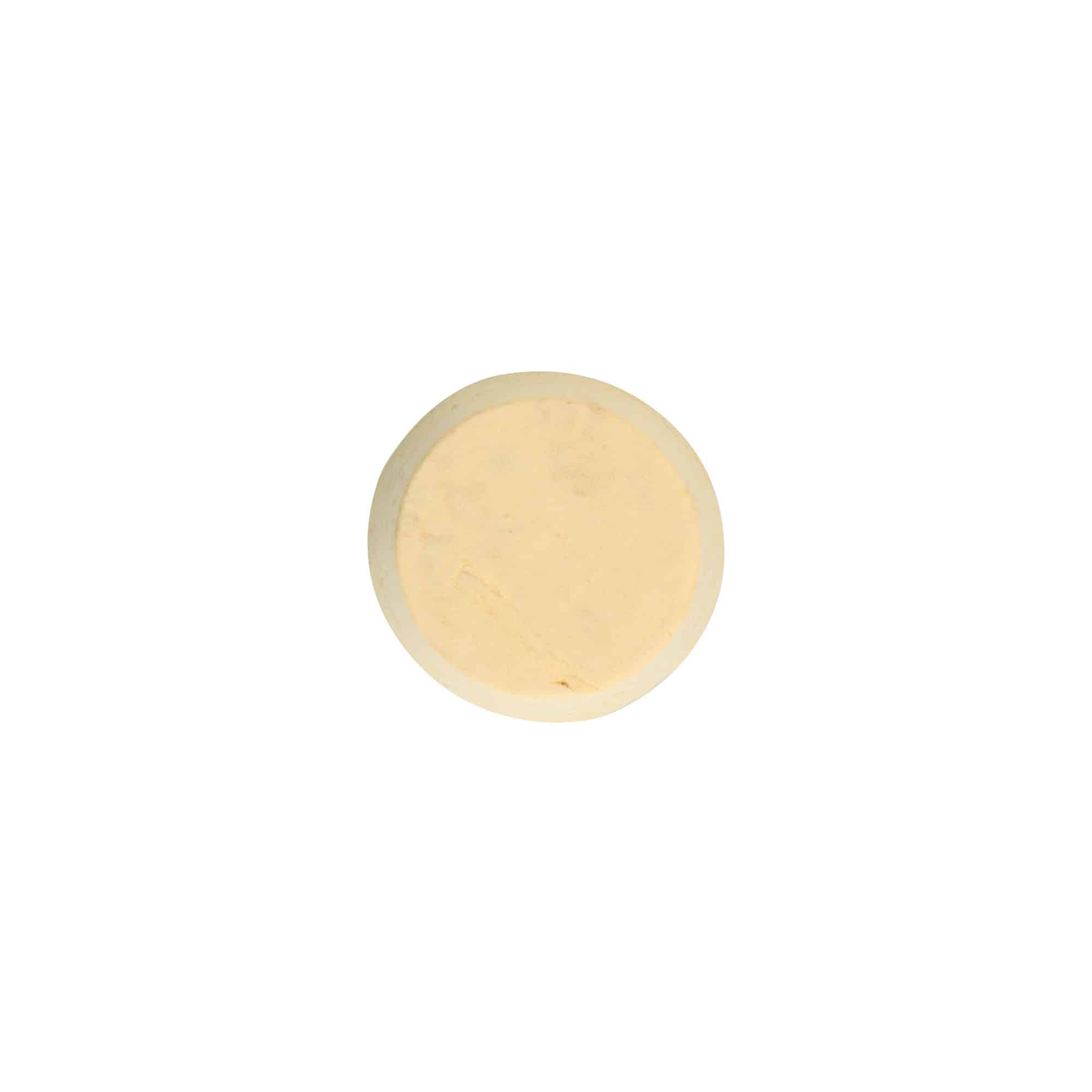 Tappi di sughero 24-28 x 27, sughero pressato, beige, per imboccatura: fascetta