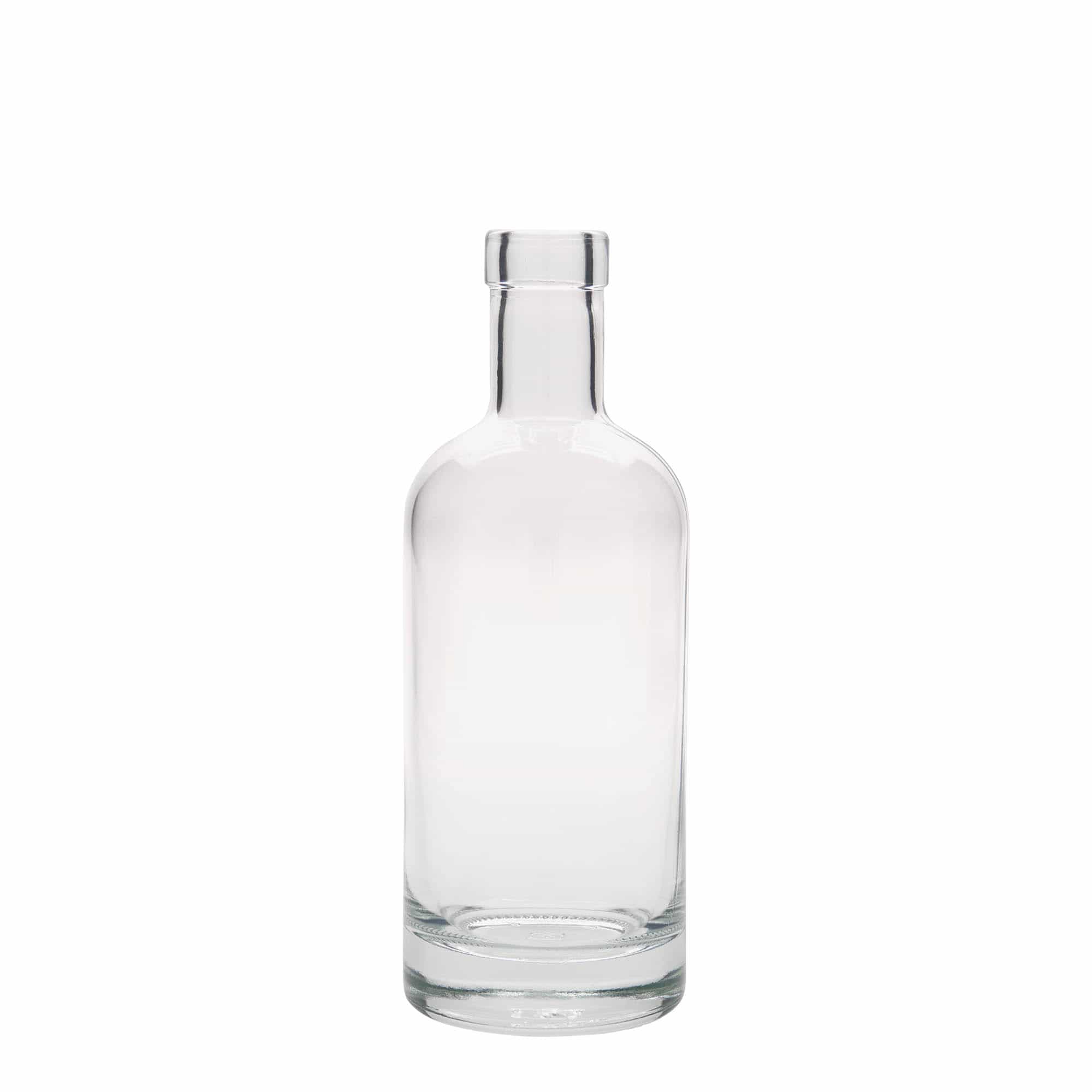 350 ml Bottiglia di vetro 'Linea Uno' imboccatura: fascetta