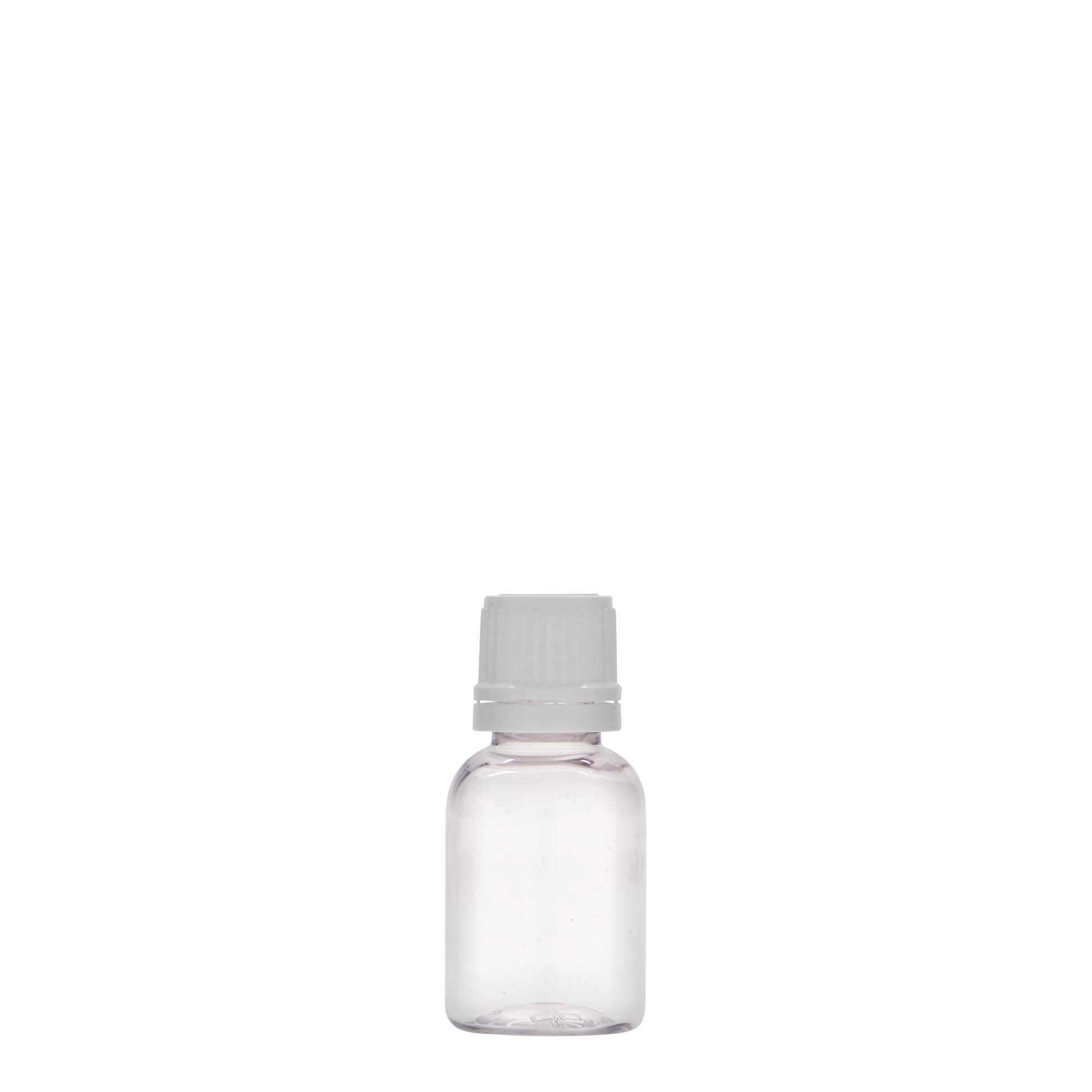 20 ml bottiglia medica in PET 'Easy Living', plastica, bocca: DIN 18