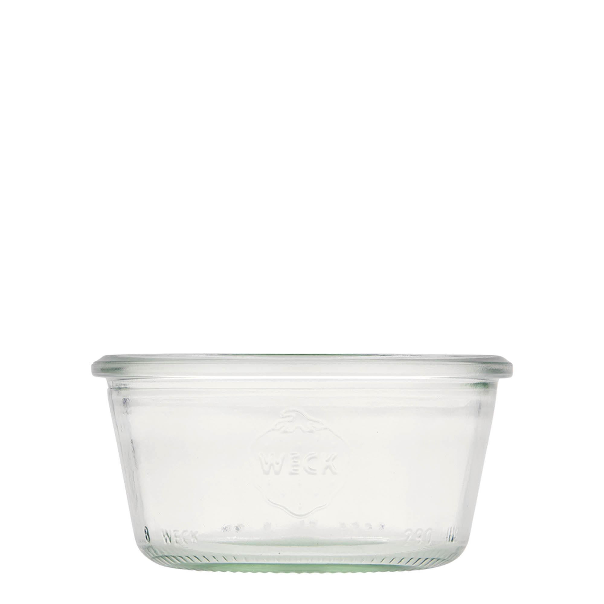 290 ml barattolo WECK a bocca larga, bordo arrotondato