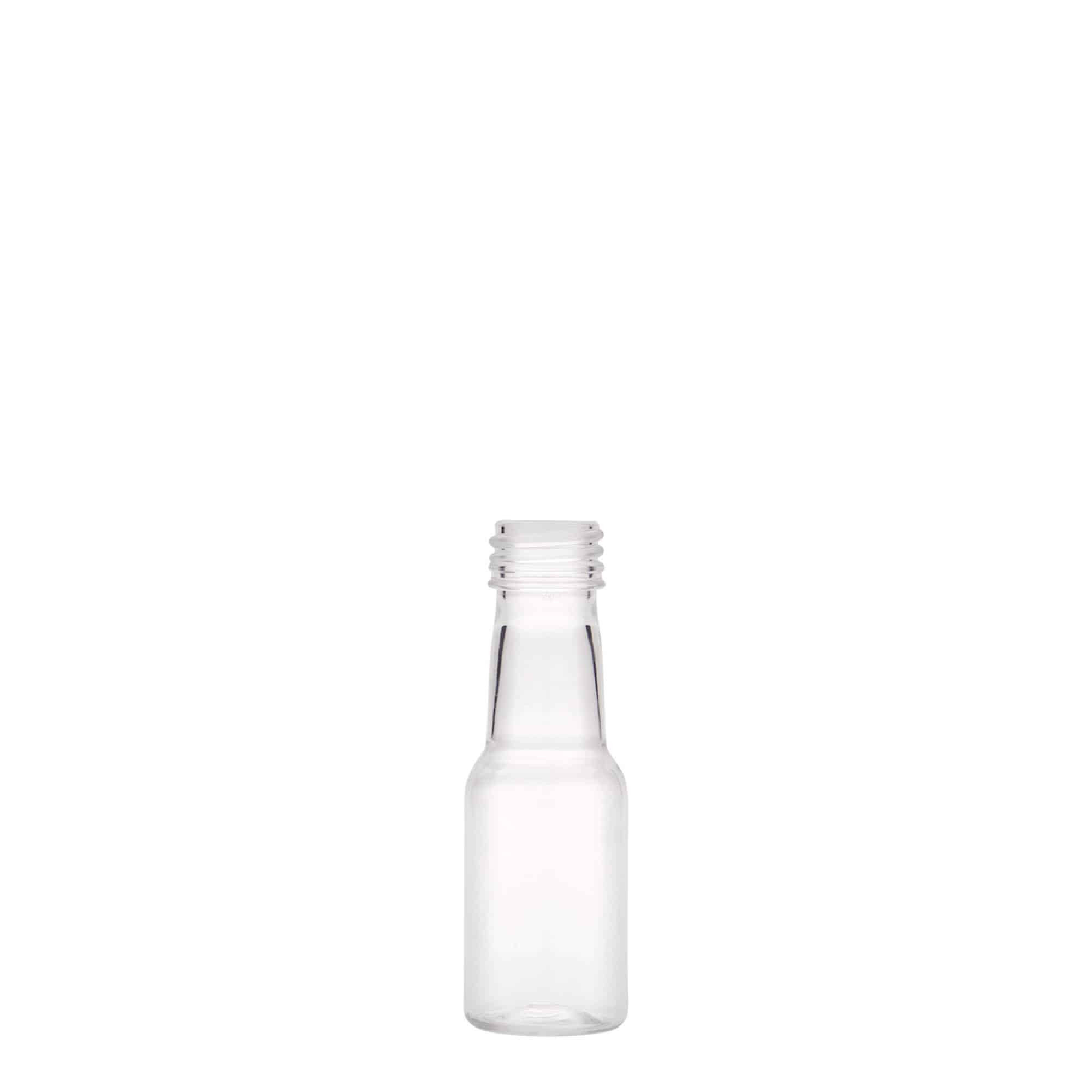 Bottiglia PET da 20 ml 'Theo', plastica, bocca: PP 18
