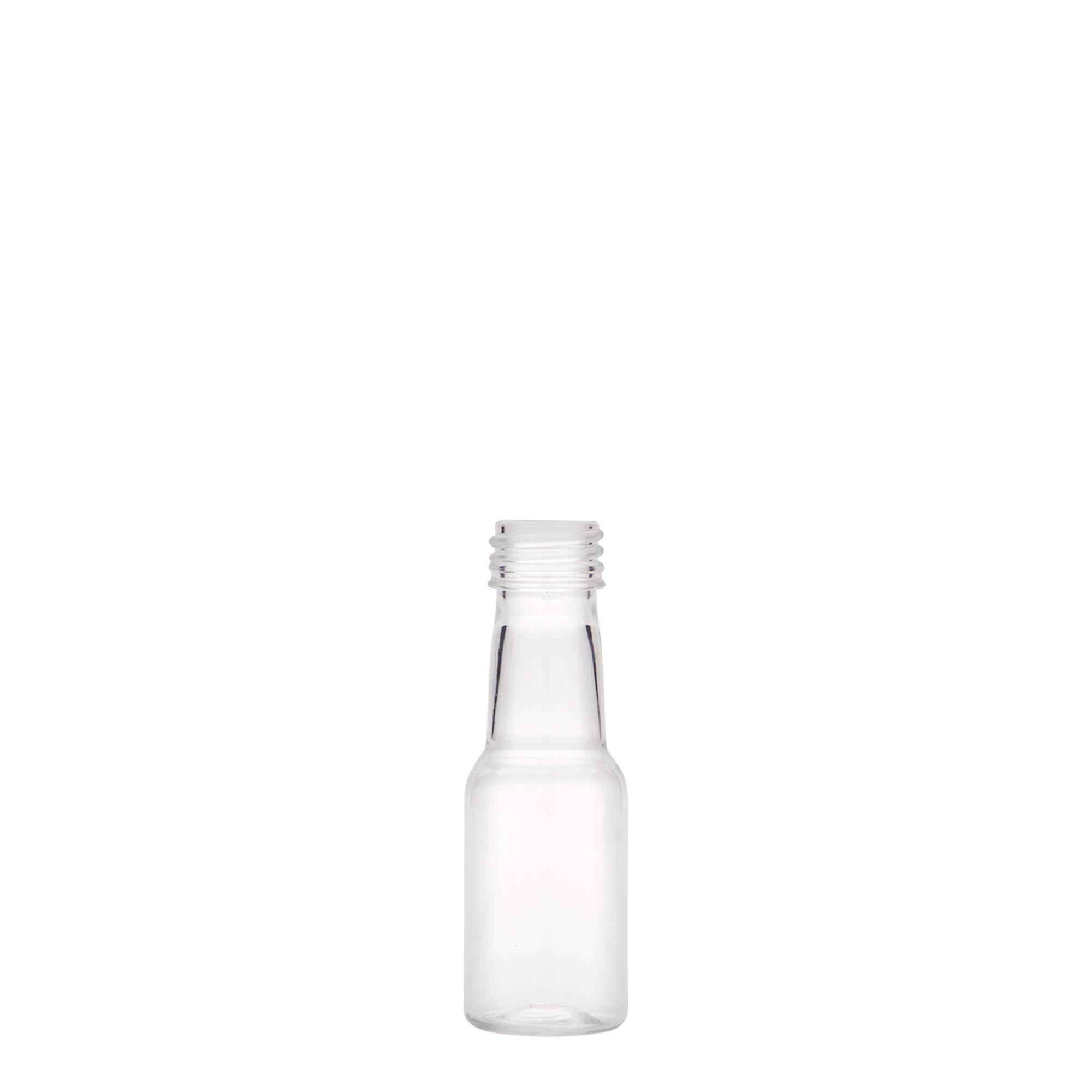Bottiglia PET da 20 ml 'Theo', plastica, bocca: PP 18 Bottiglia PET da 20 ml 'Theo', plastica, bocca: PP 18