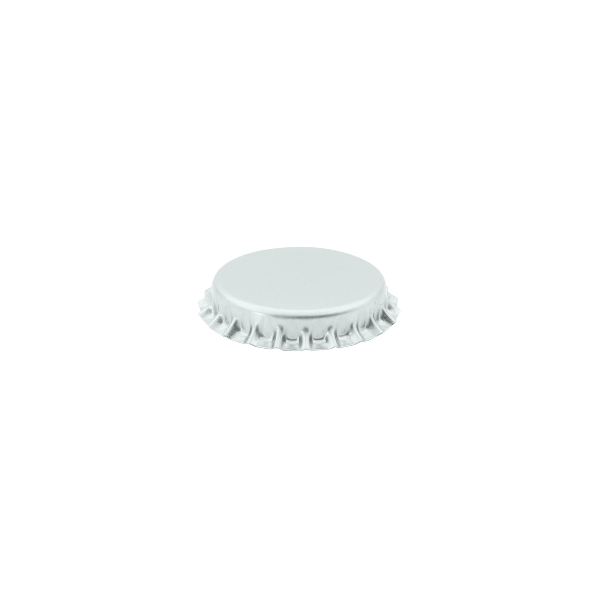 Capsule a corona 29 mm, metallo, argento