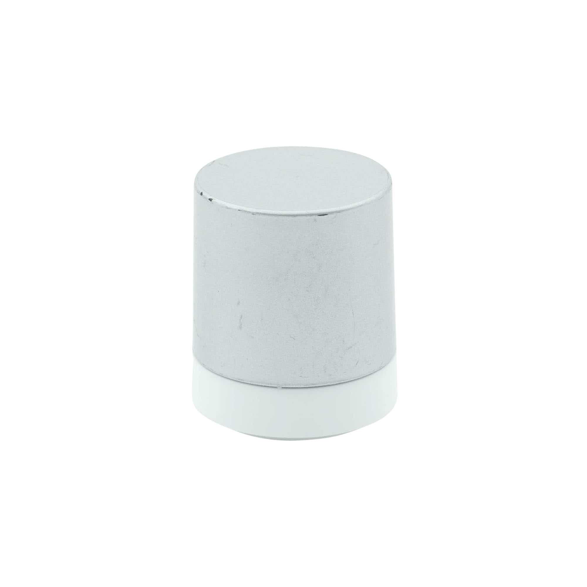 Dispenser a pompa Airless 'Micro', plastica PP, argento