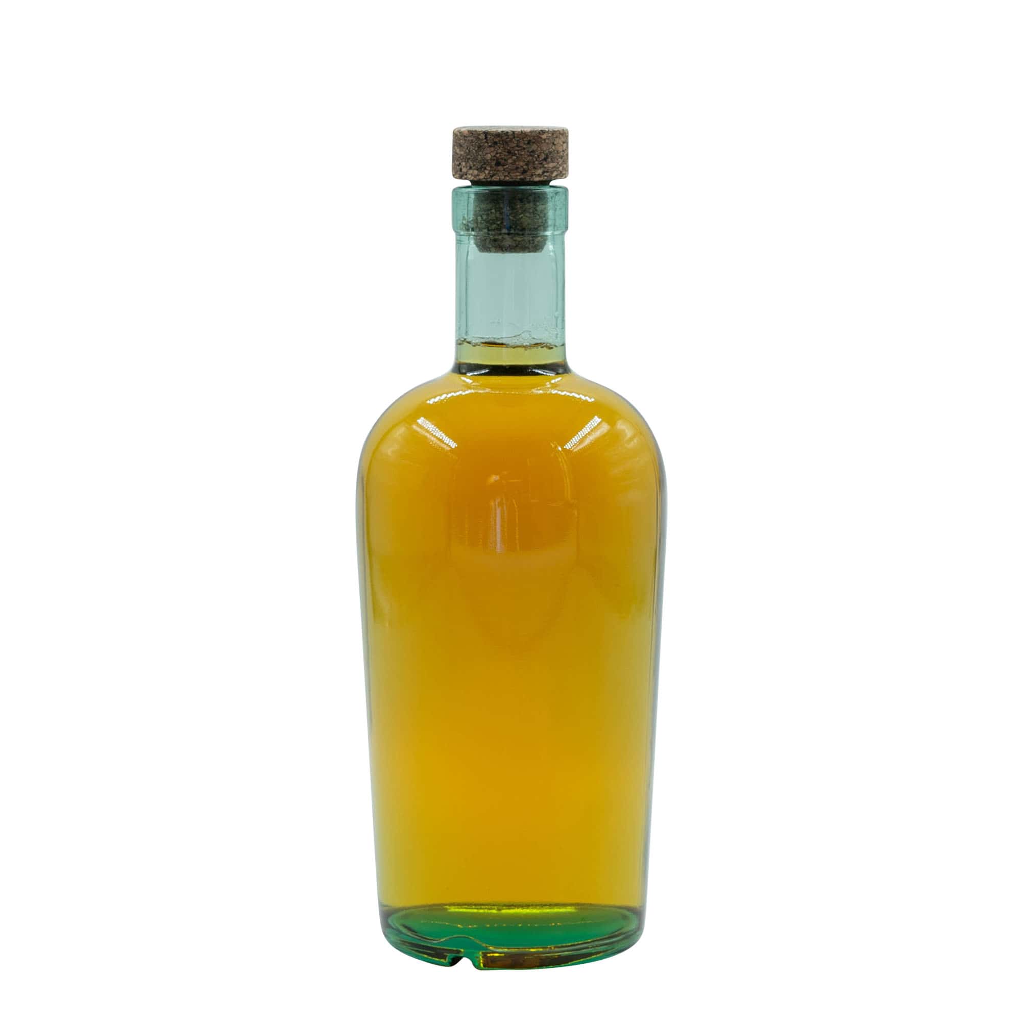 Bottiglia di vetro da 700 ml 'Teo Light', bocca: sughero