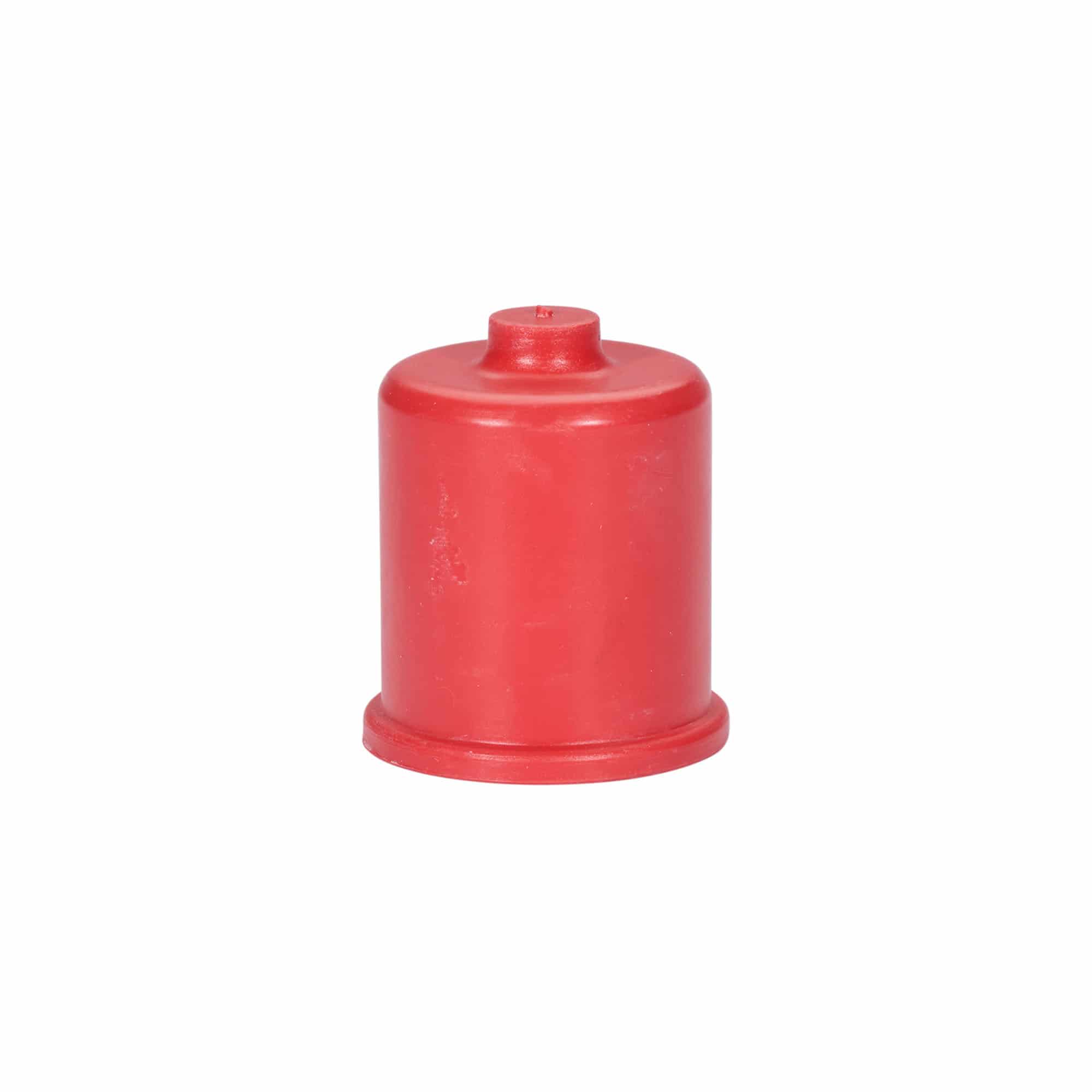 Cappellotto per mosto N. 3, gomma, rosso Cappellotto per mosto N. 3, gomma, rosso