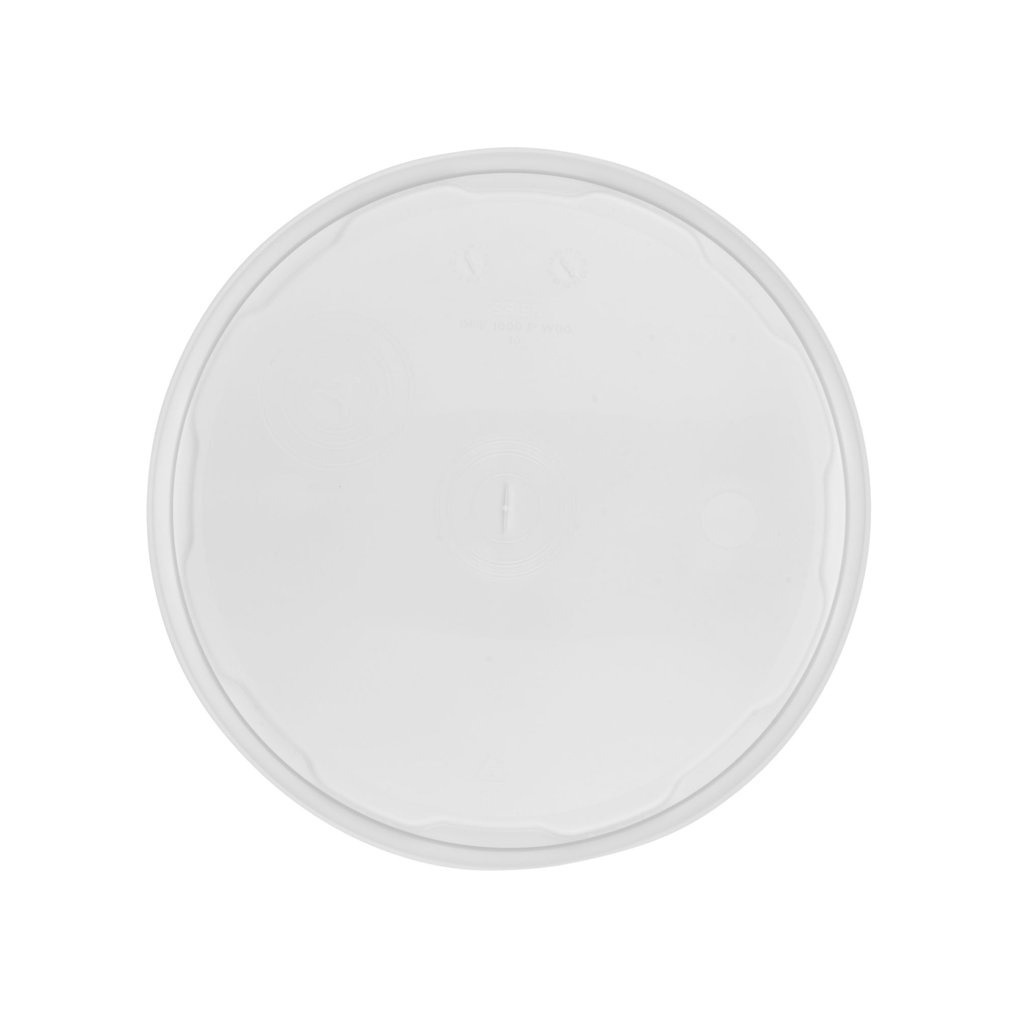 Coperchio per secchio da 10 l, plastica PP, bianco
