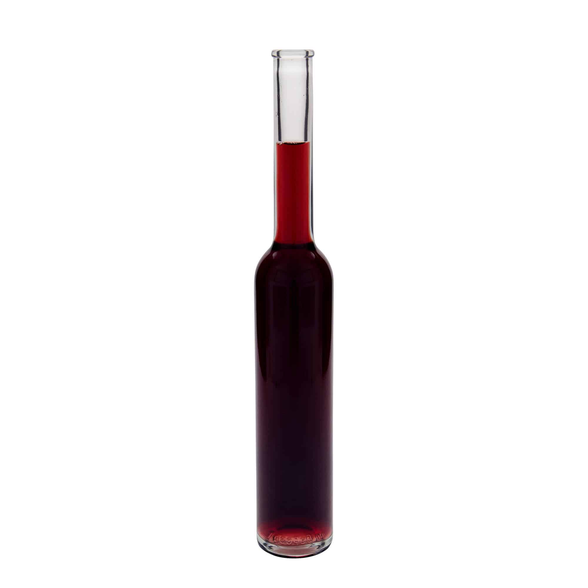 350 ml Bottiglia di vetro 'Platina', imboccatura: fascetta