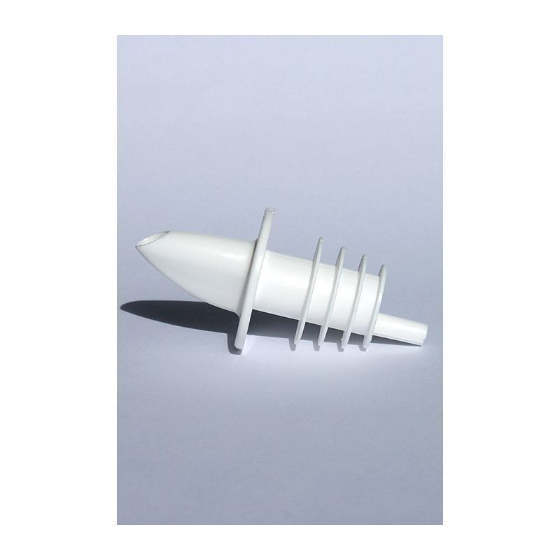 Tappo versatore Jet-Pour, plastica PE, bianco