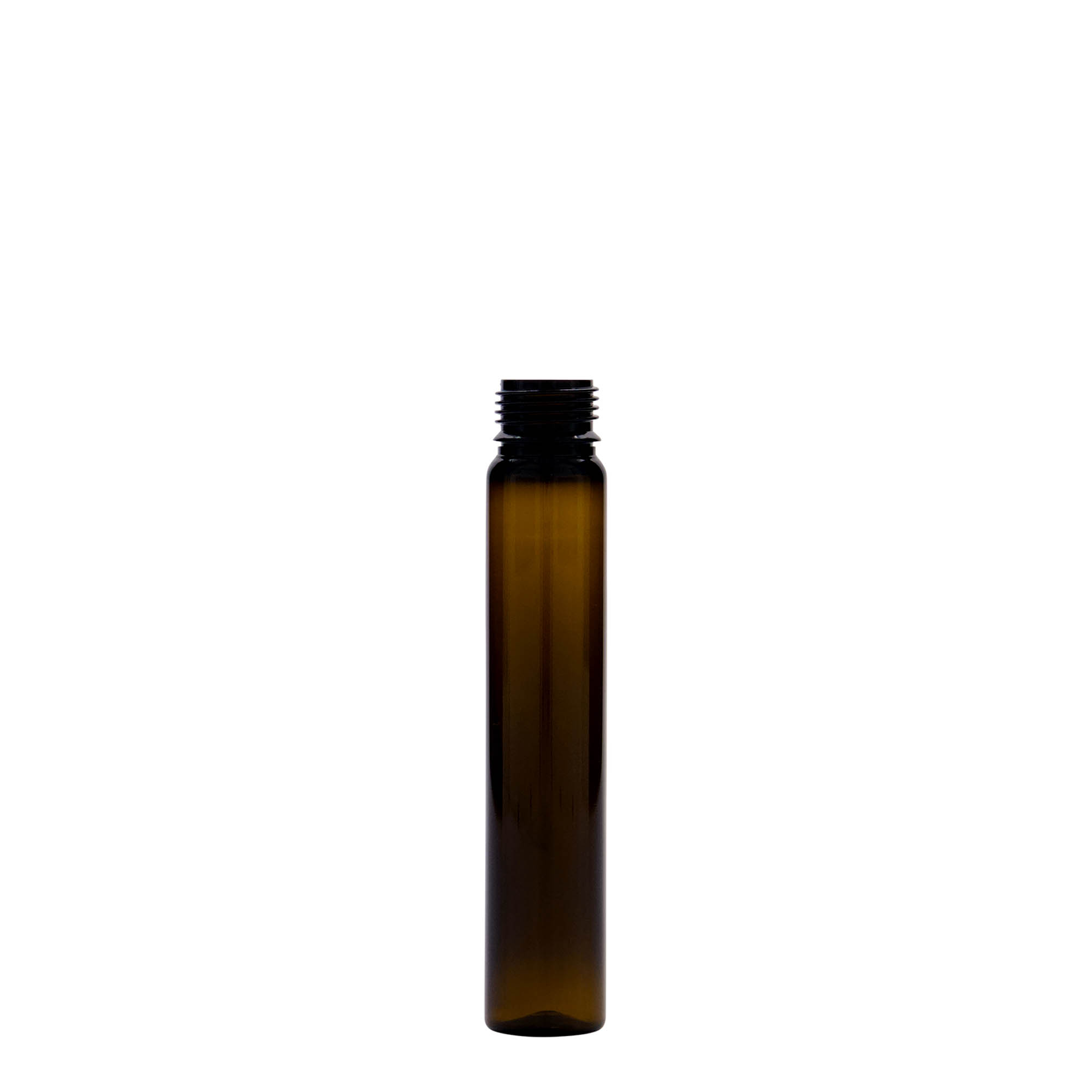 25 ml Tubetto PET, plastica, marrone, imboccatura: a vite 25 ml Tubetto PET, plastica, marrone, imboccatura: a vite