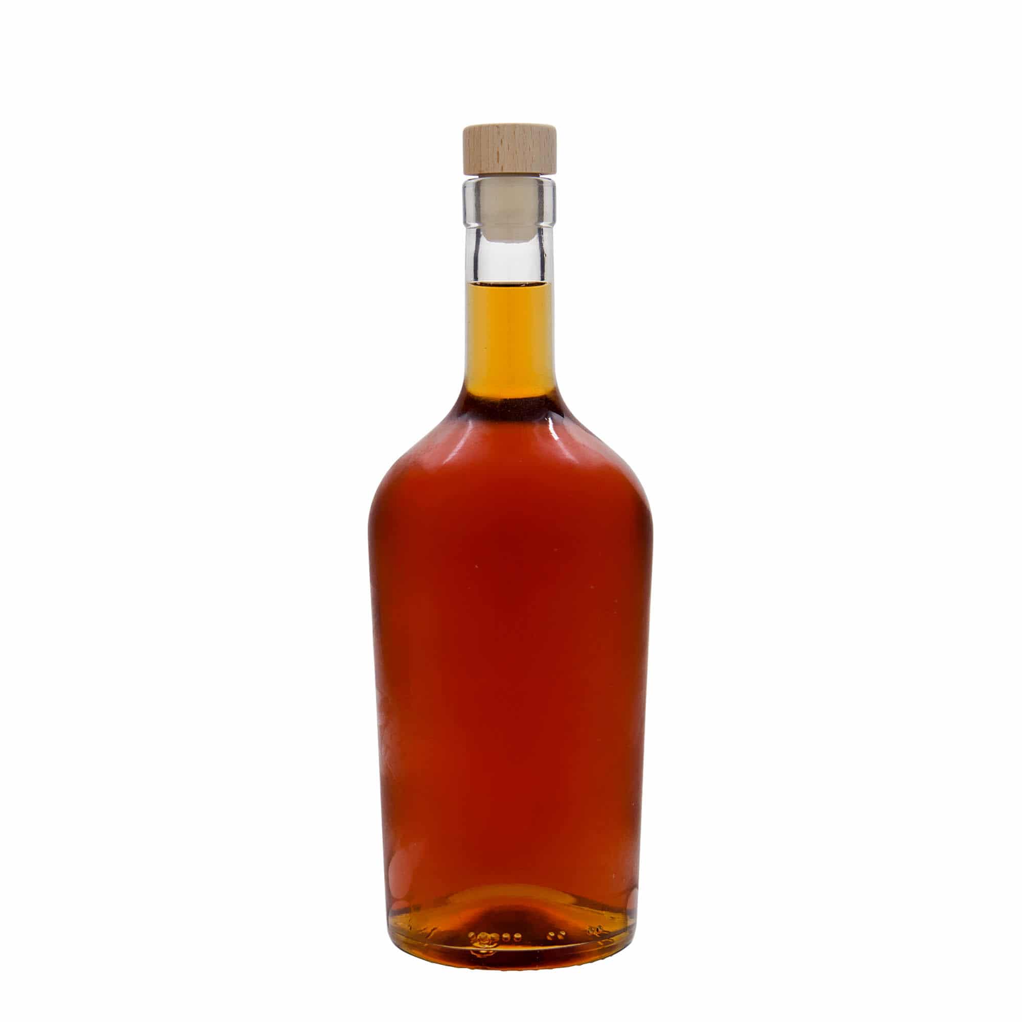 700 ml Bottiglia di vetro 'Margarethe', imboccatura: fascetta