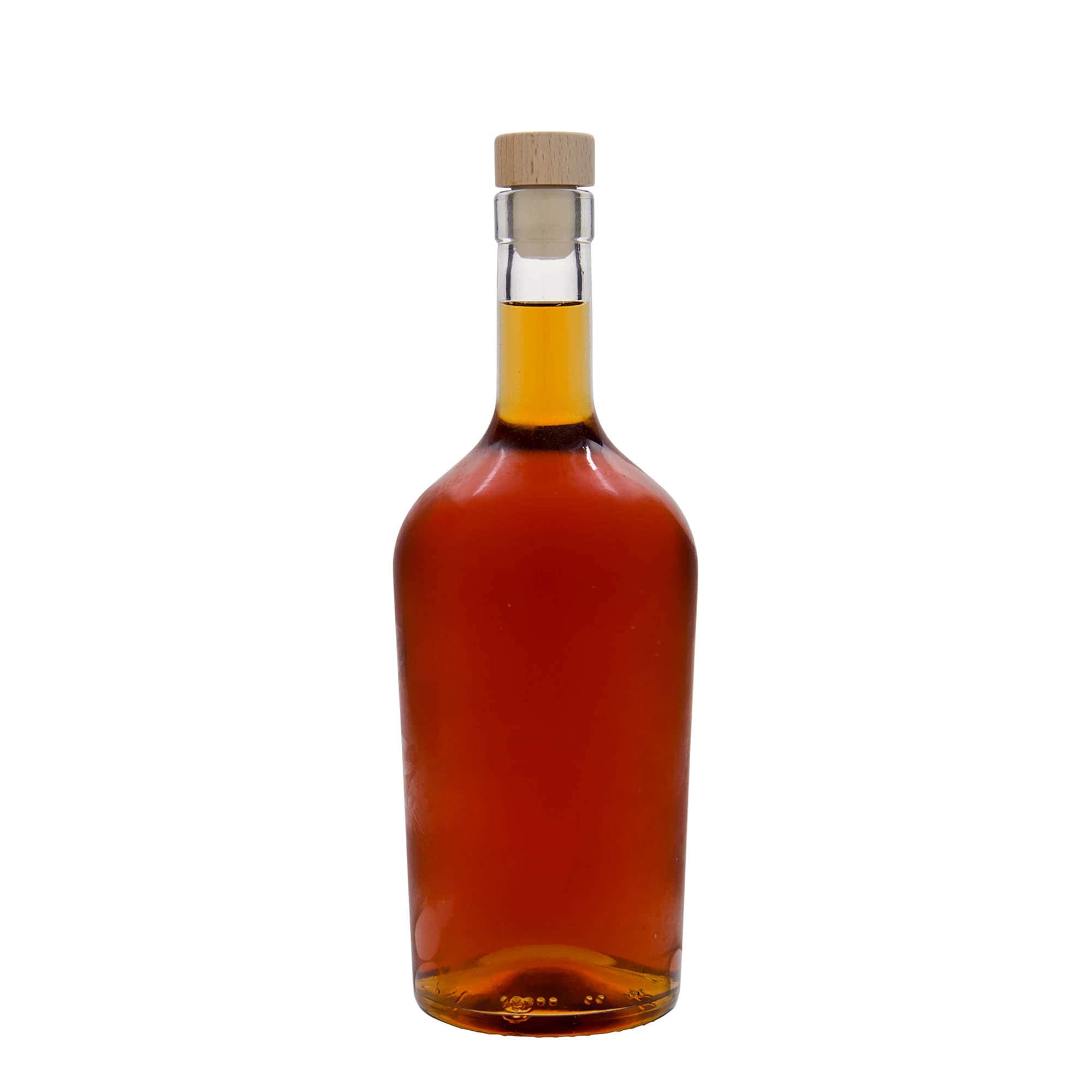 Bottiglia di vetro da 700 ml 'Margarethe', bocca: sughero