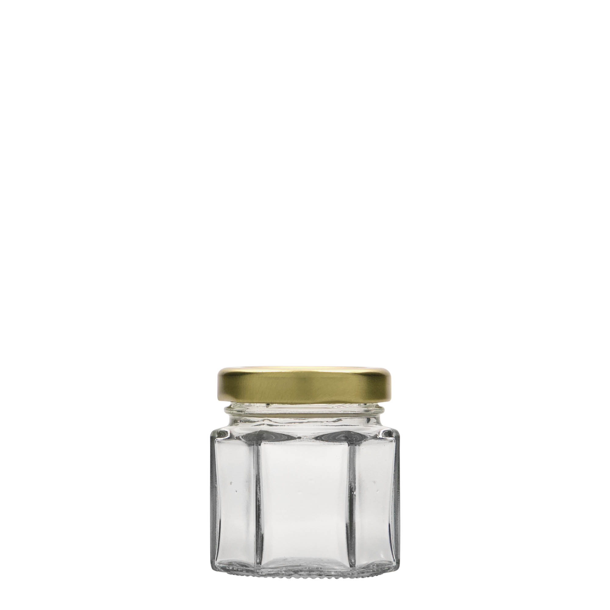 47 ml barattolo esagonale, bocca: Twist-Off (TO 43)