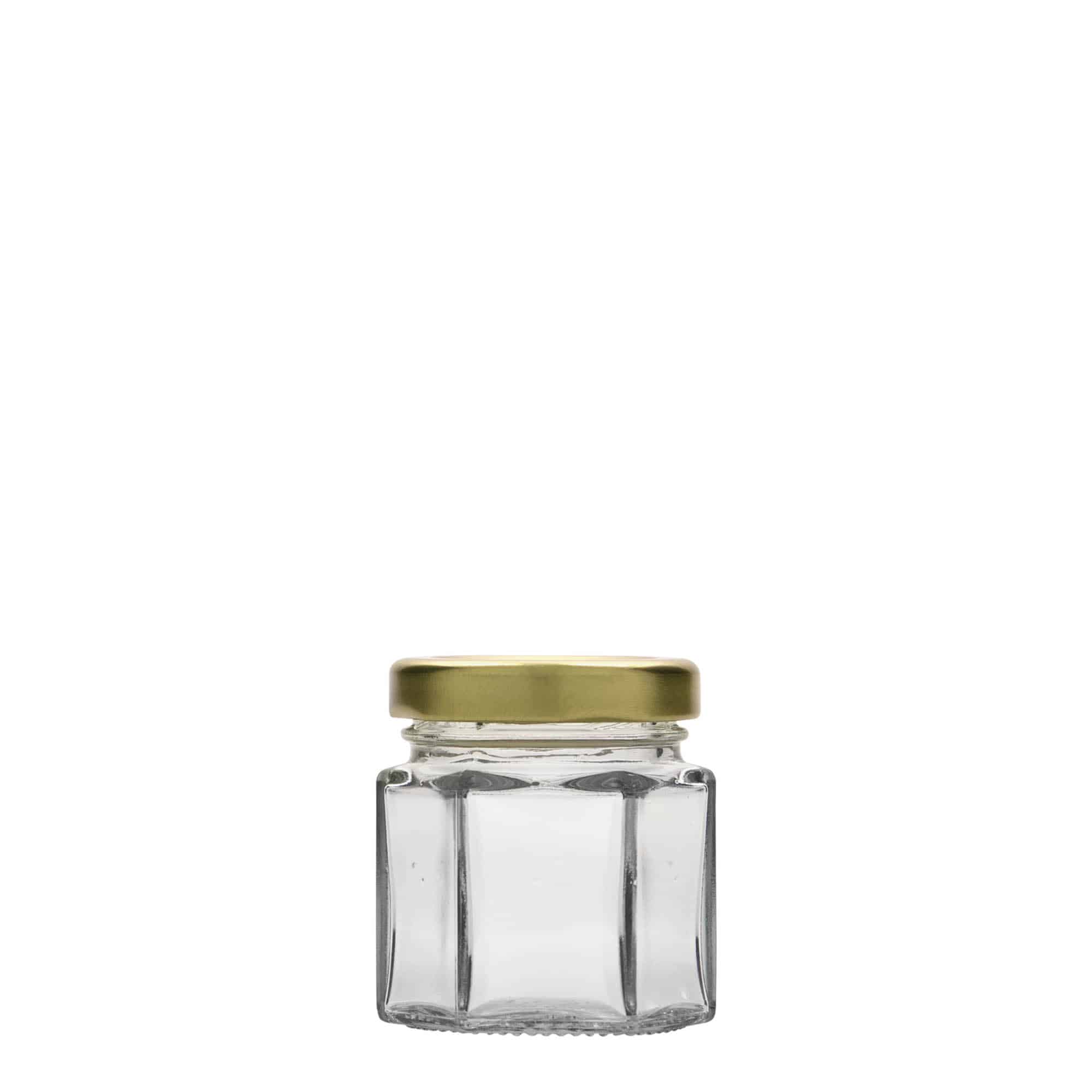 47 ml barattolo esagonale, bocca: Twist-Off (TO 43)
