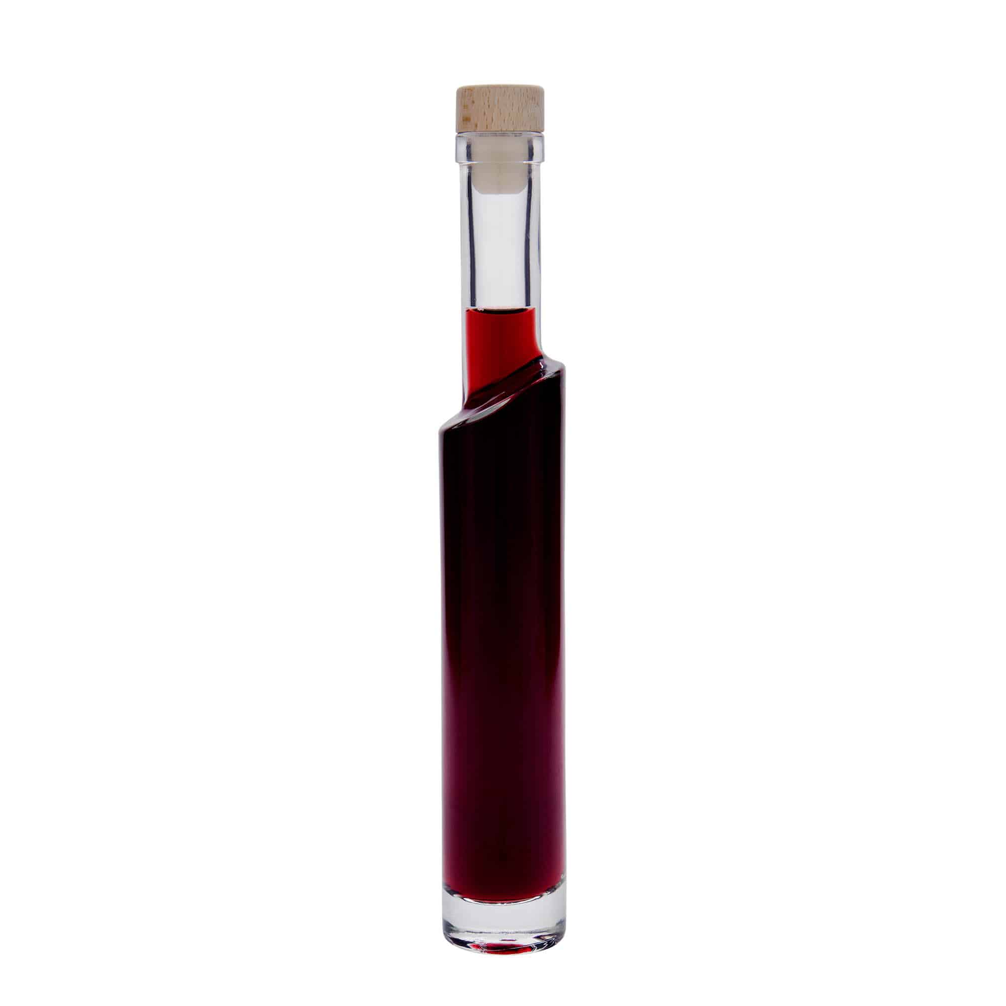 Bottiglia di vetro da 200 ml 'Feeling', bocca: sughero